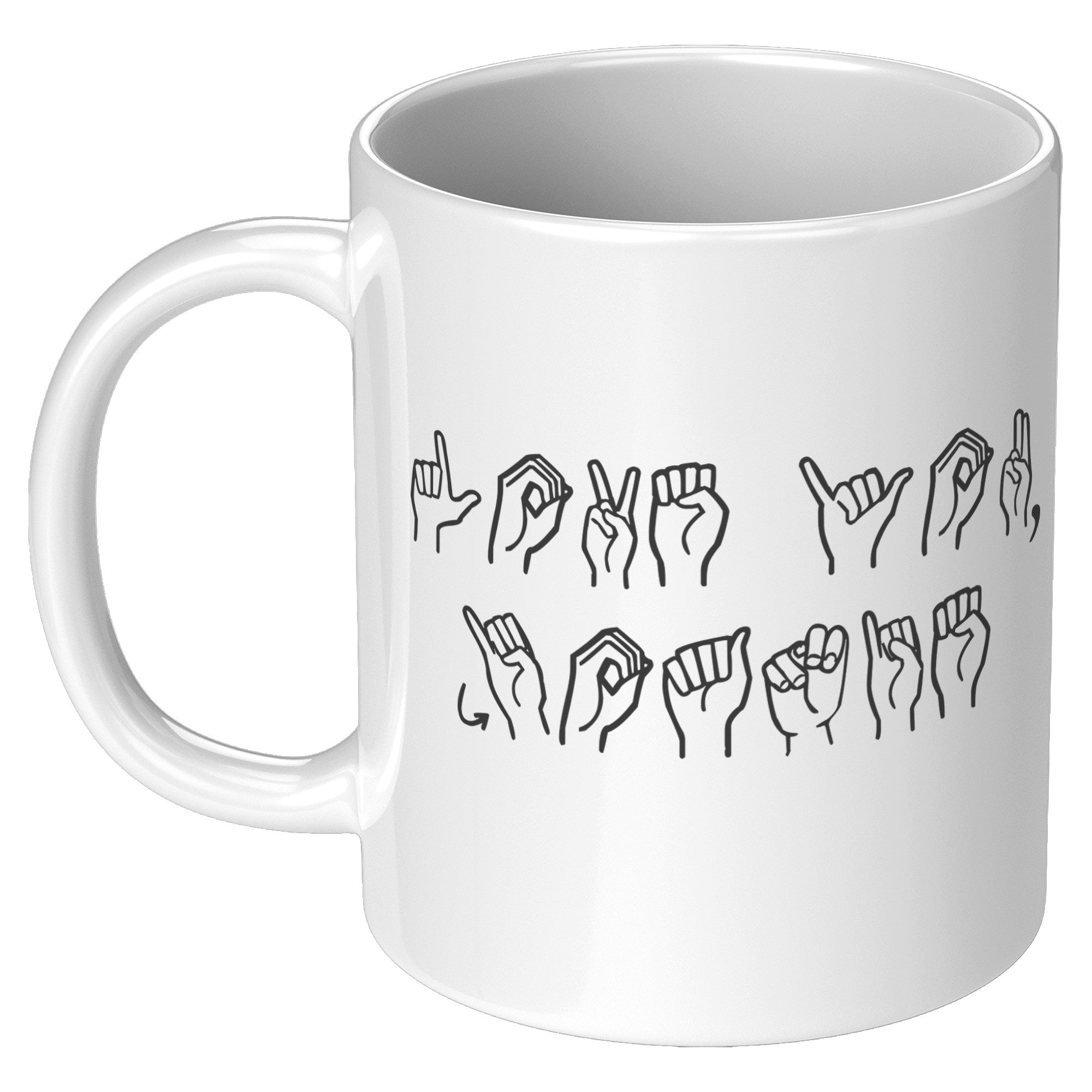 11oz White Mug - Joanie Mug