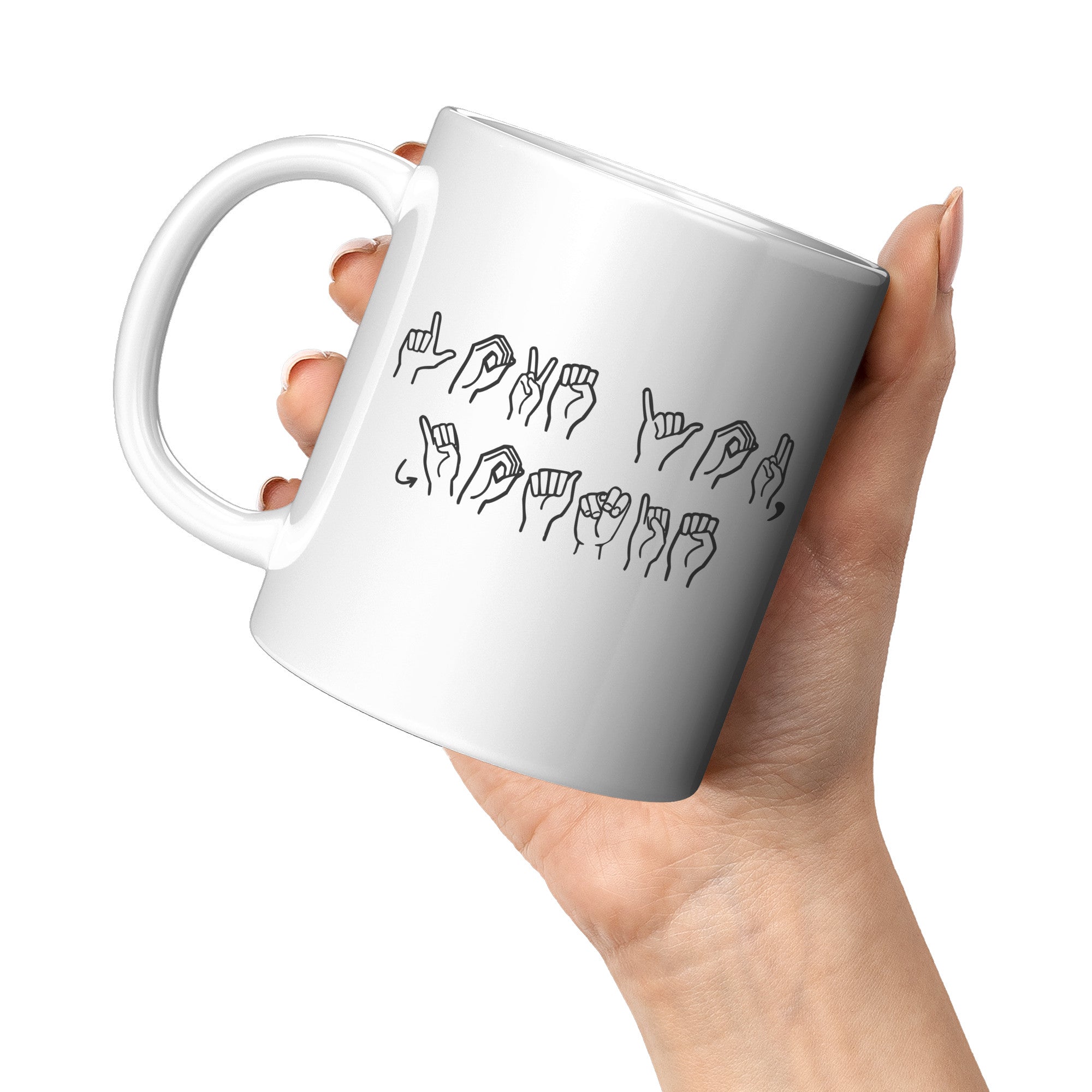 11oz White Mug - Joanie Mug