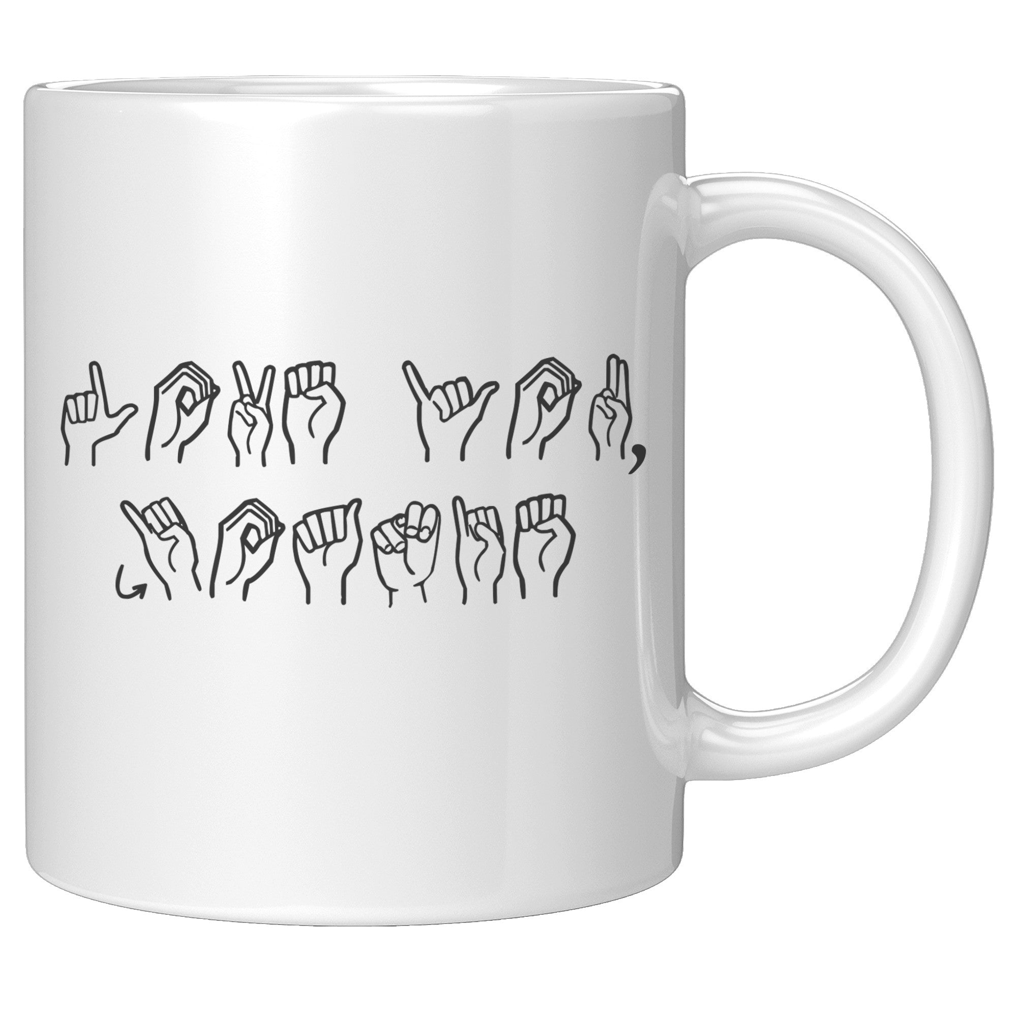 11oz White Mug - Joanie Mug