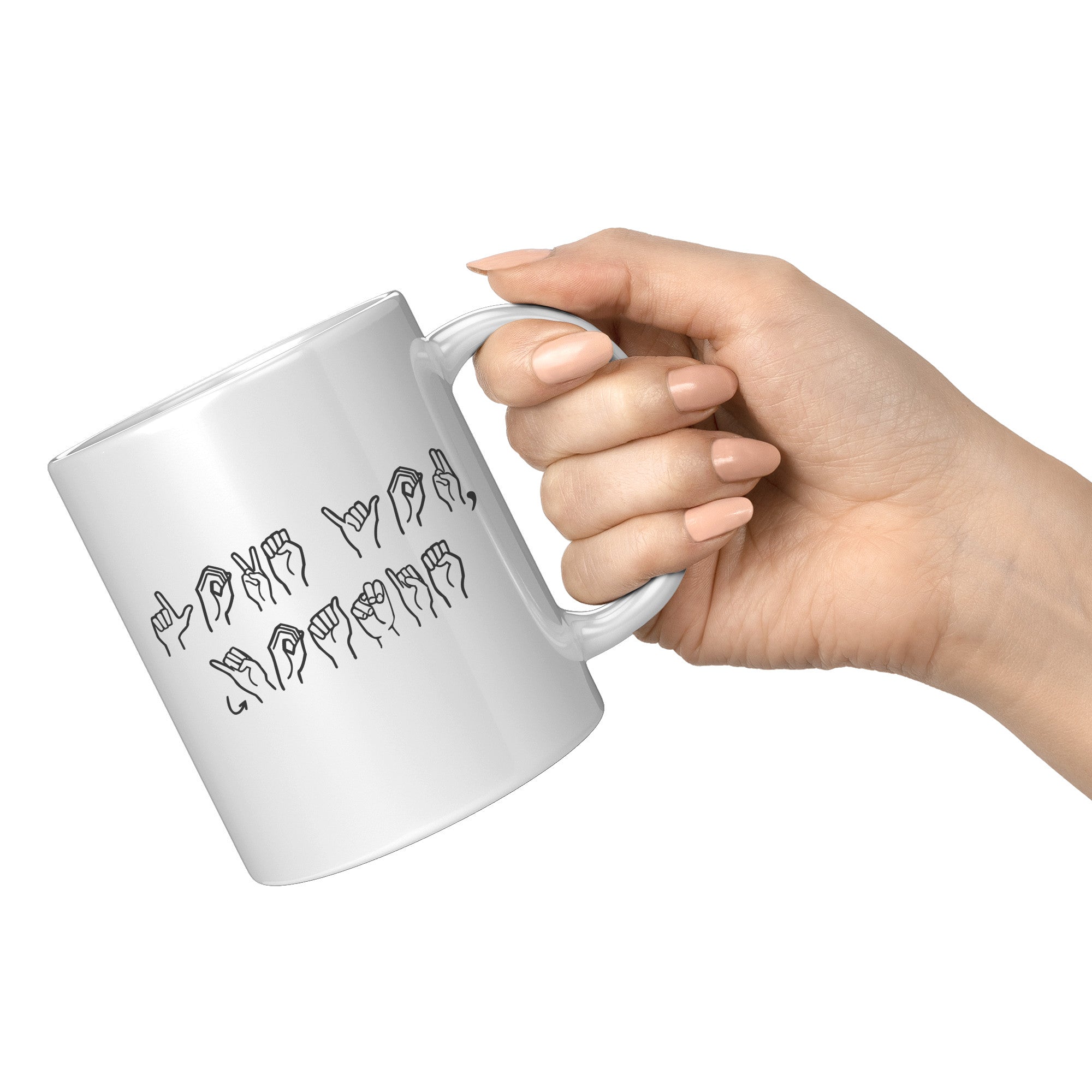 11oz White Mug - Joanie Mug