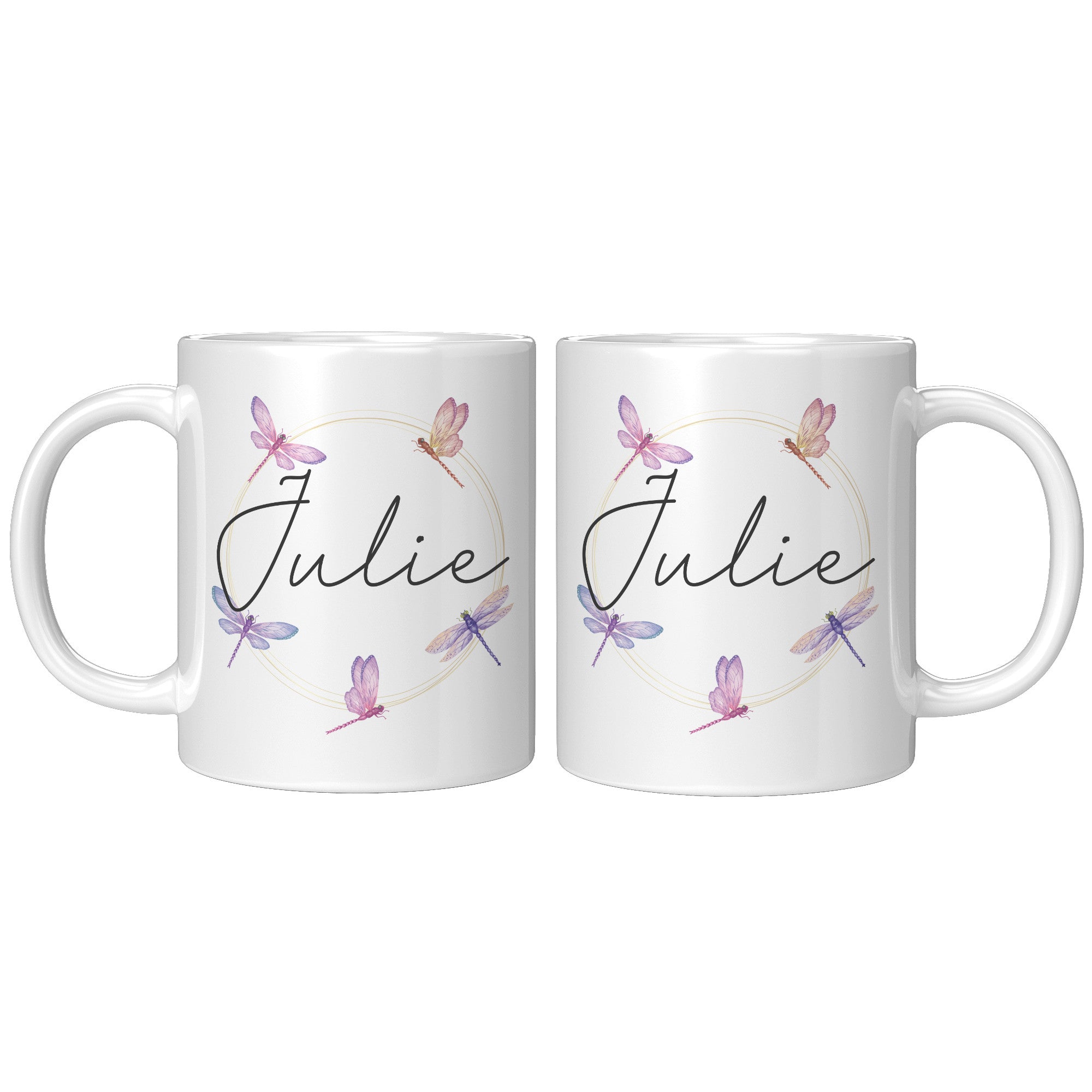 11oz White Mug - Julie Custom