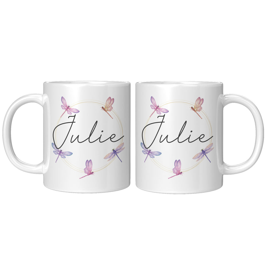 11oz White Mug - Julie Custom