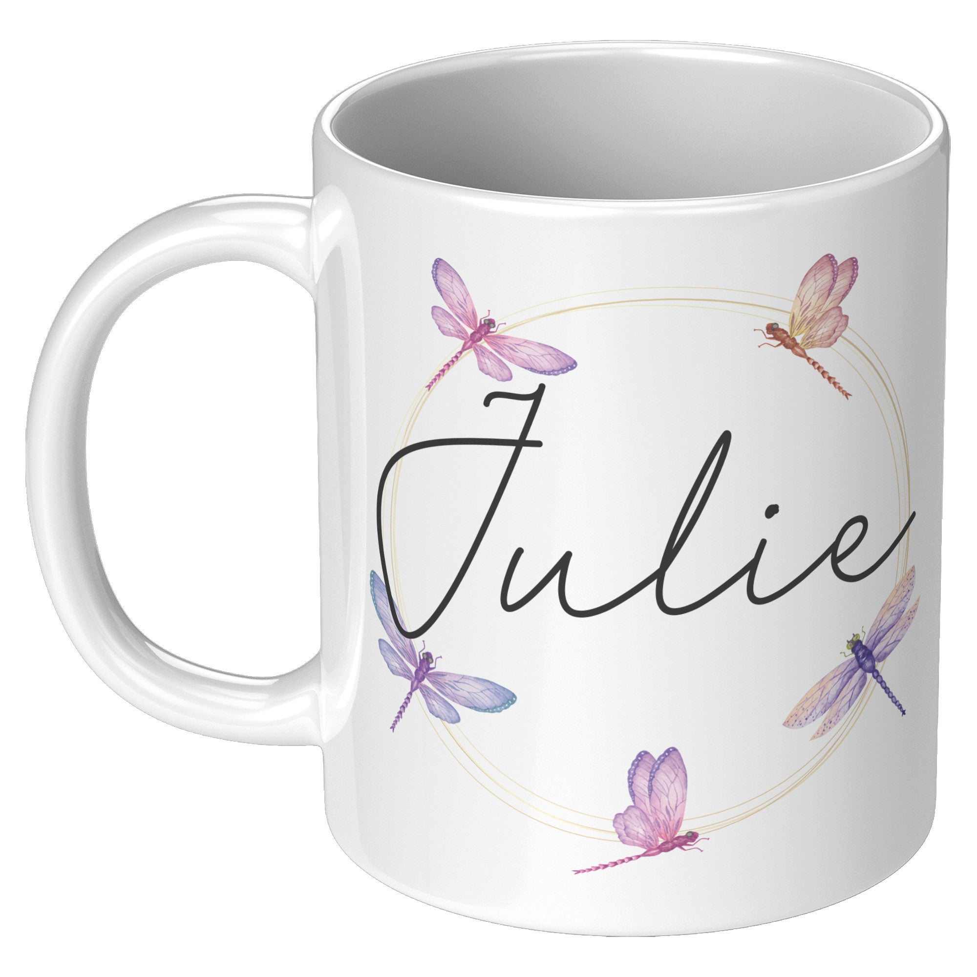 11oz White Mug - Julie Custom