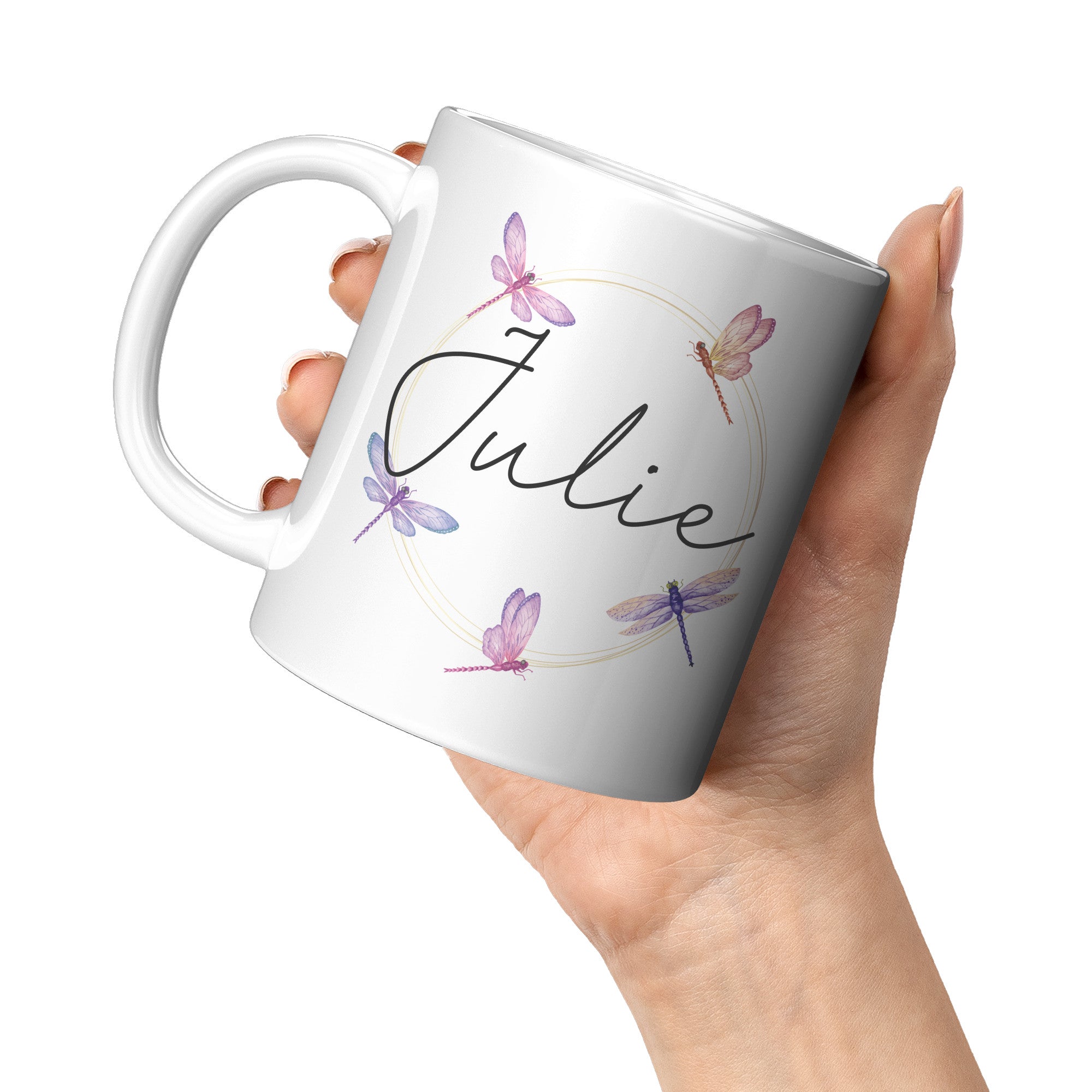 11oz White Mug - Julie Custom