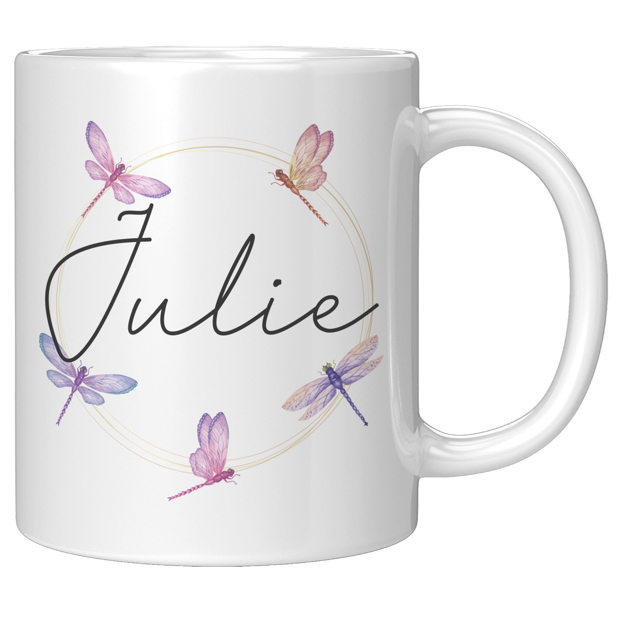 11oz White Mug - Julie Custom