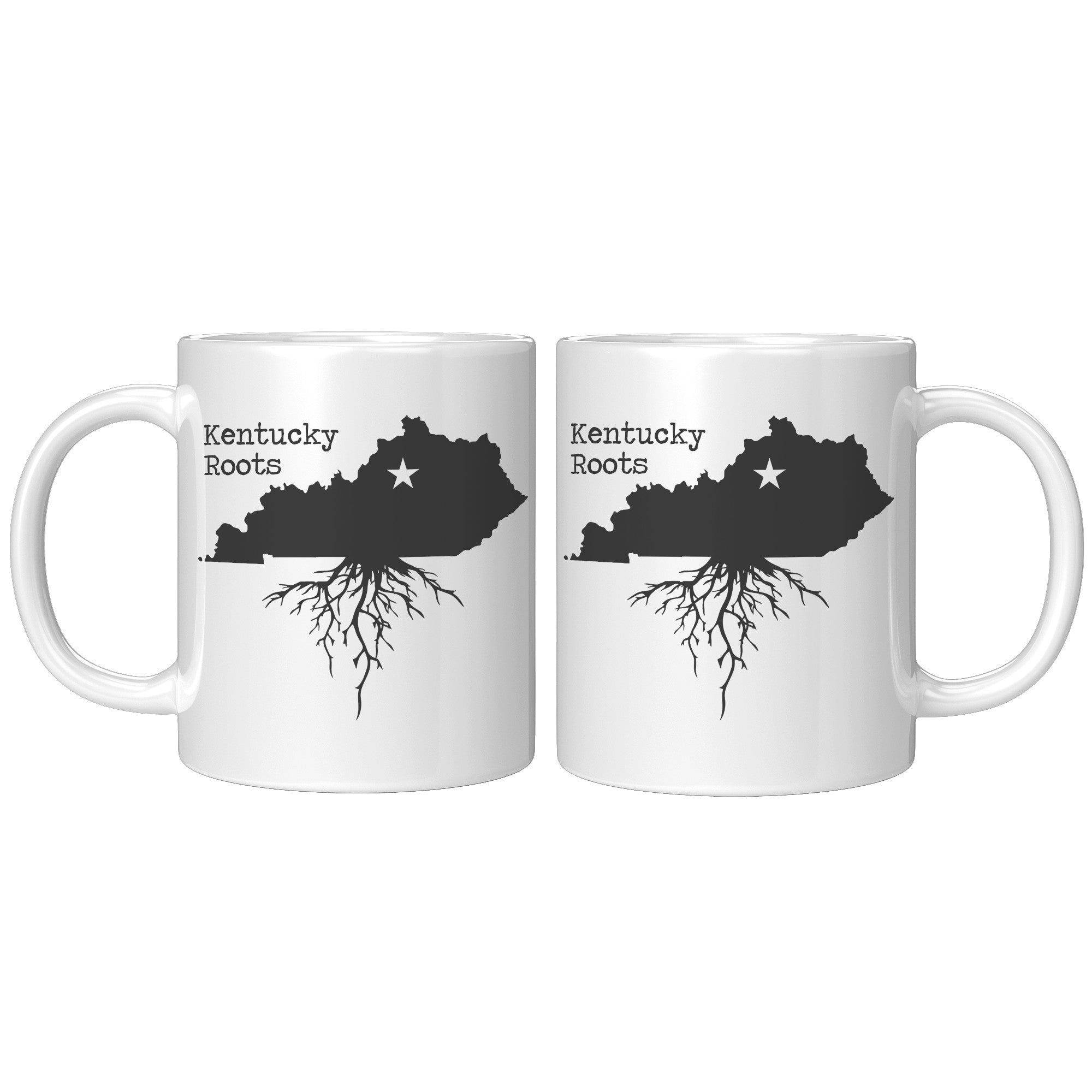 11oz White Mug - Kentucky Roots