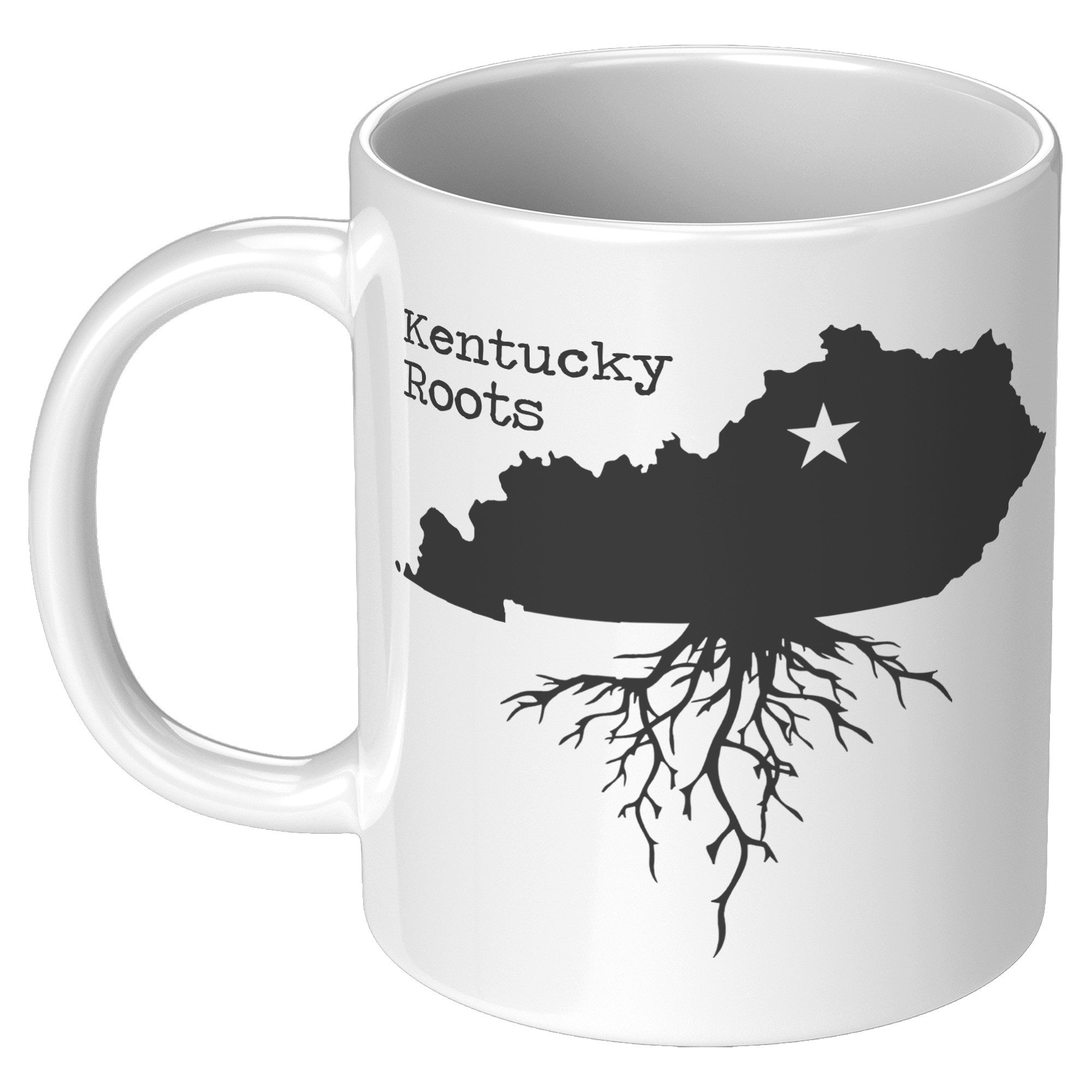 11oz White Mug - Kentucky Roots