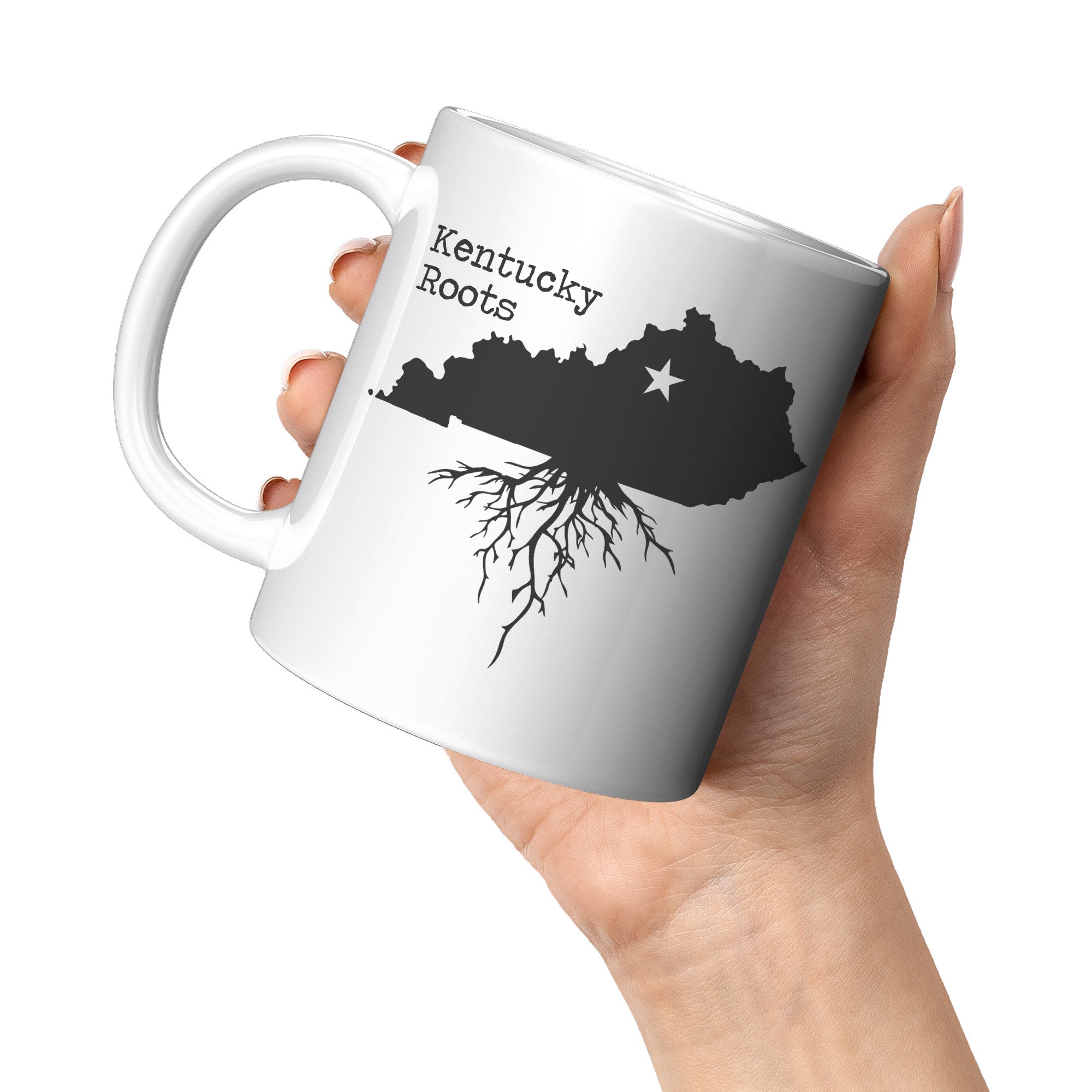 11oz White Mug - Kentucky Roots
