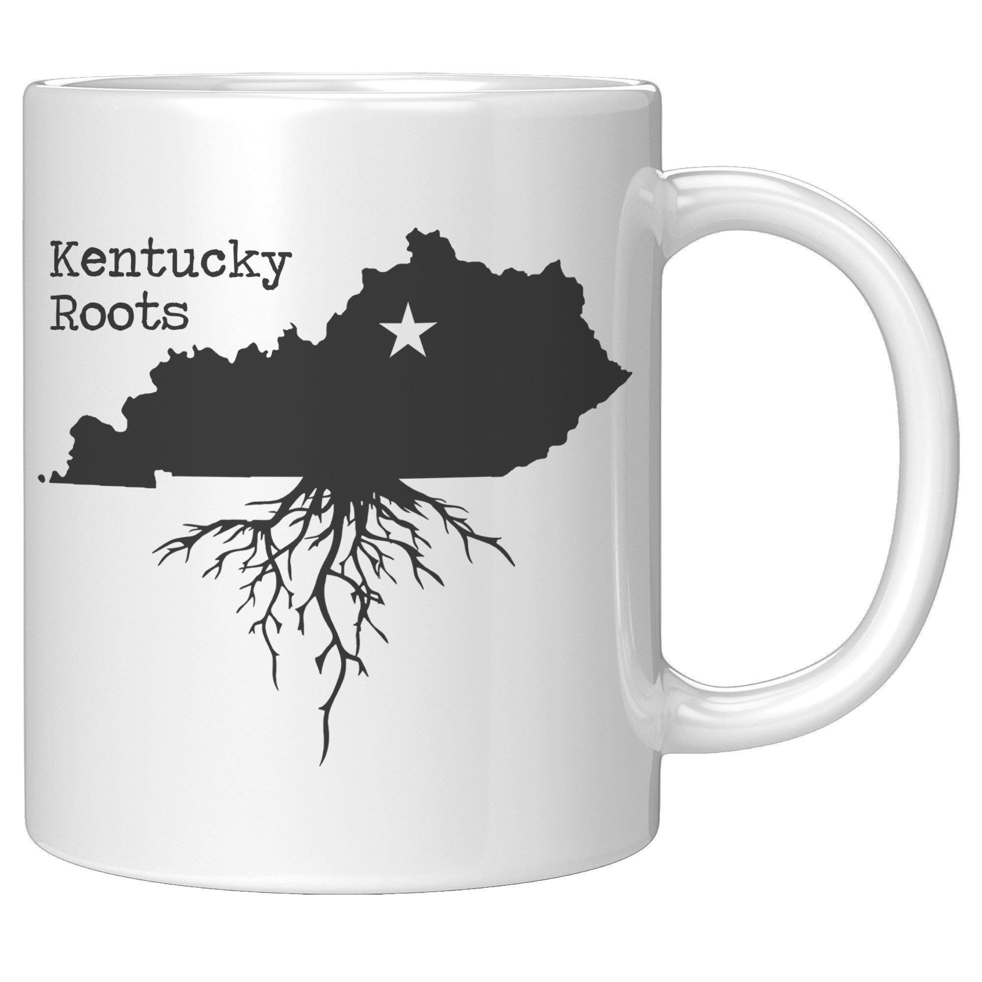 11oz White Mug - Kentucky Roots