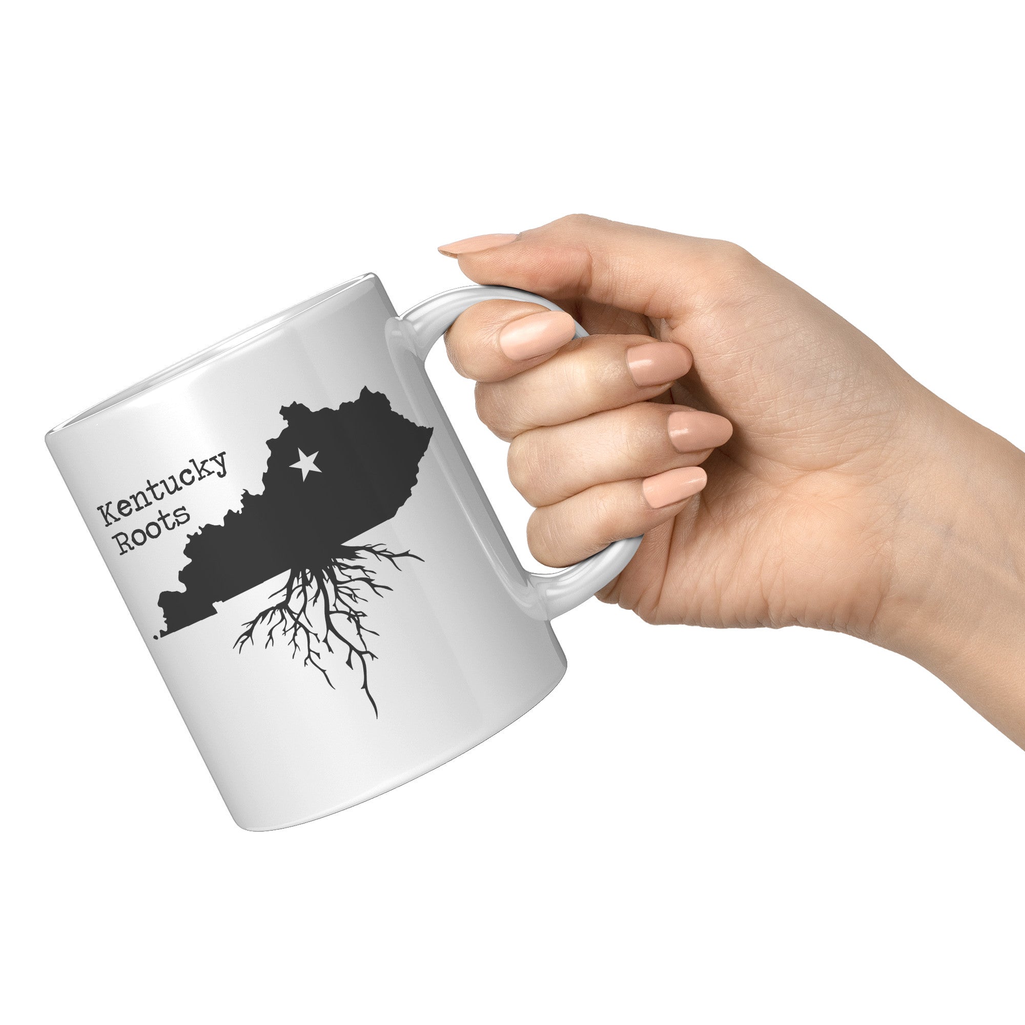 11oz White Mug - Kentucky Roots