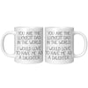 11oz White Mug - Luckiest Dad In The World