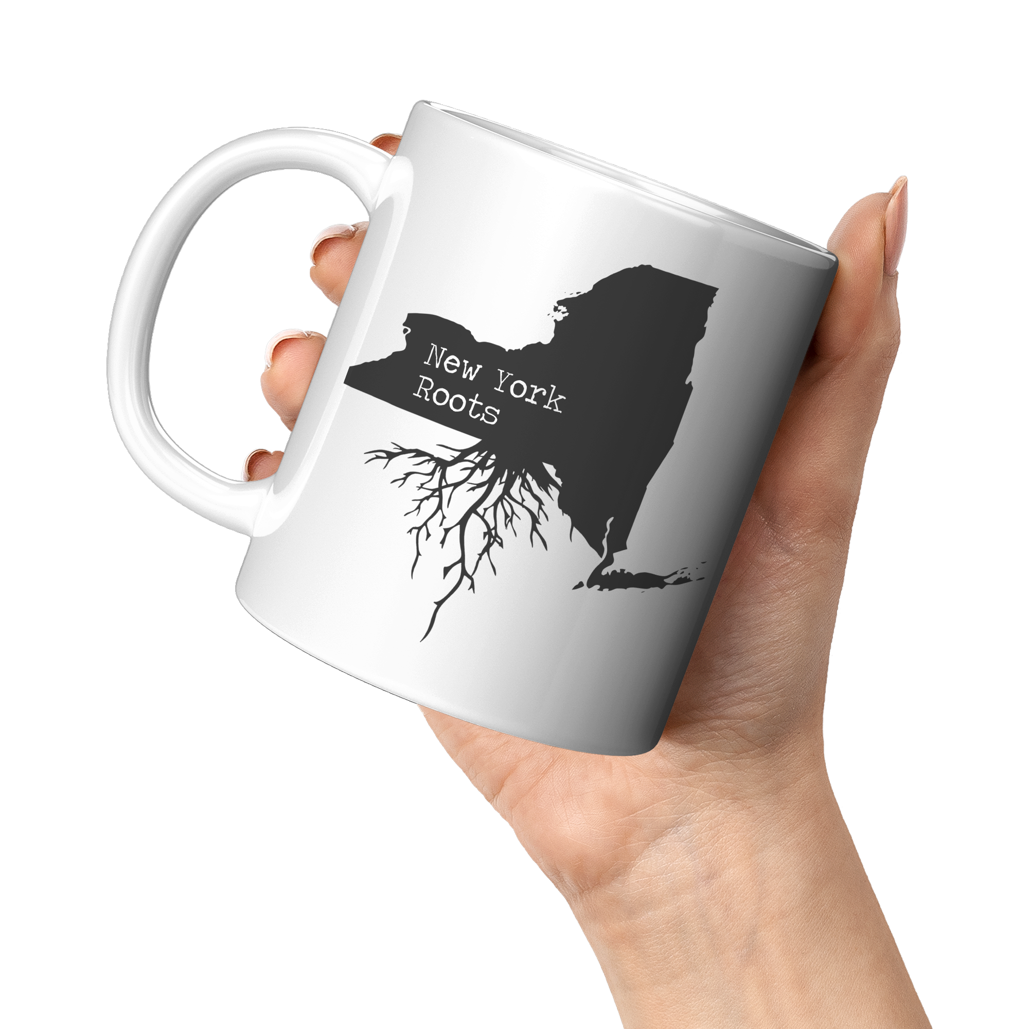 11oz_White_Mug_-_New_York_Roots_11oz_White_LH_Model_Mockup.png