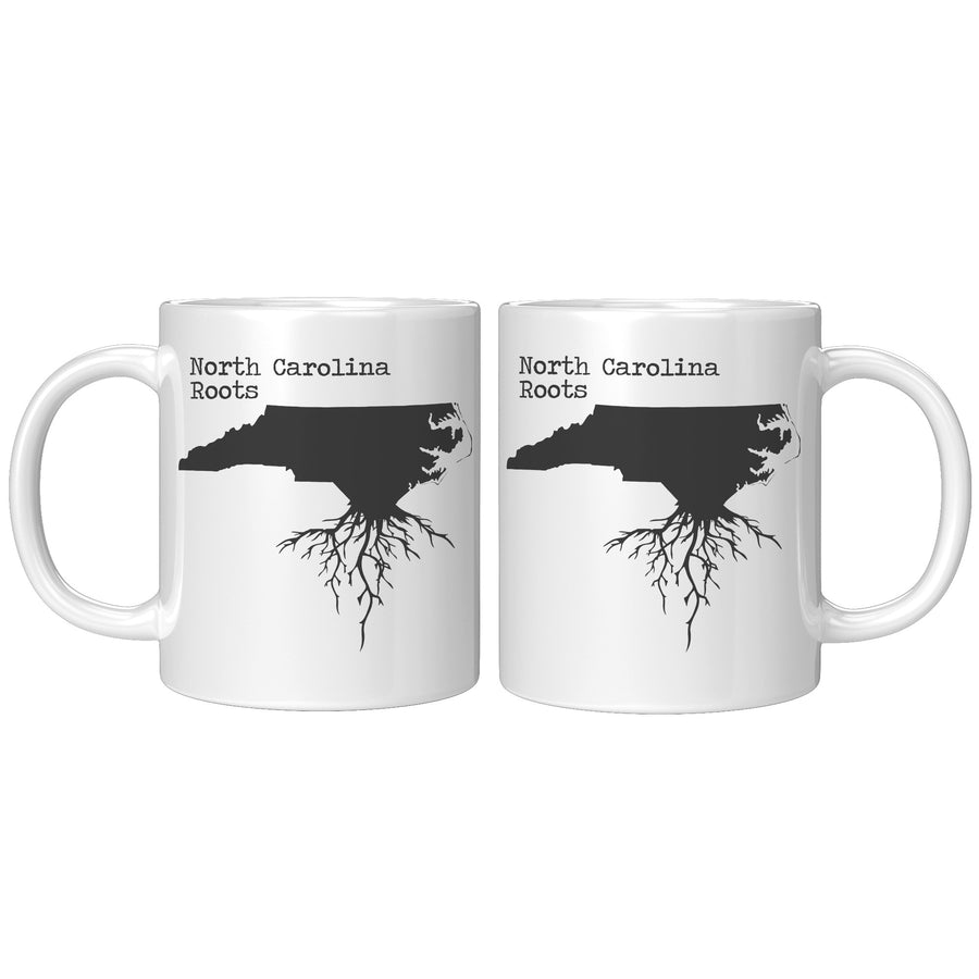 11oz White Mug - North Carolina Roots