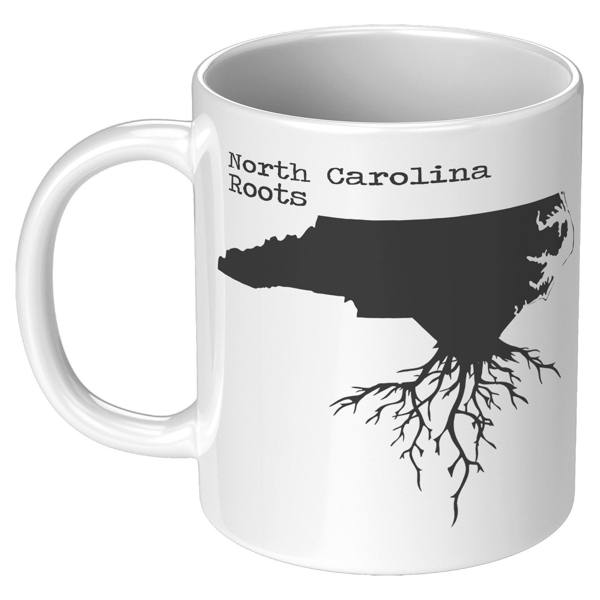 11oz White Mug - North Carolina Roots