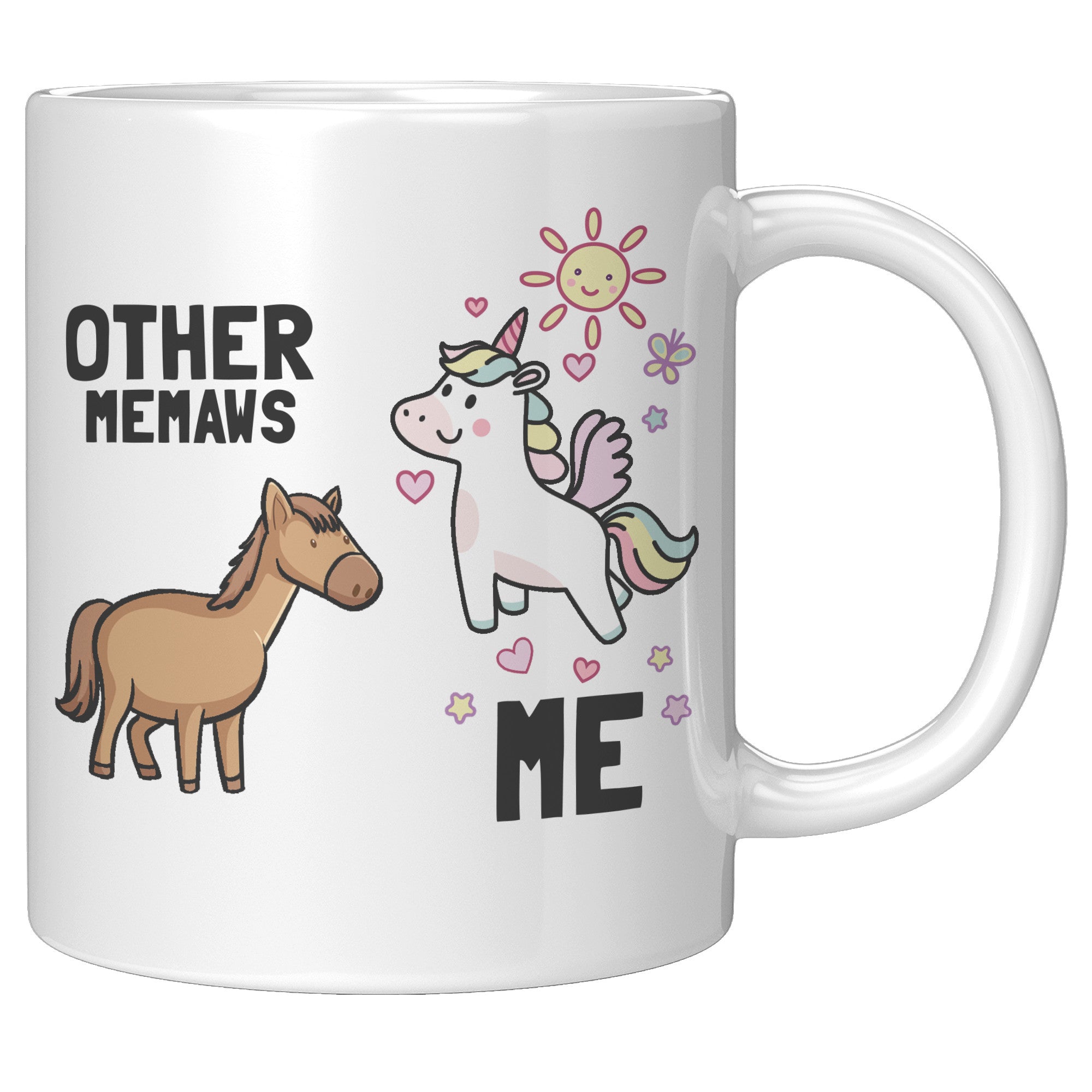 11oz White Mug - Other Memaws And Me