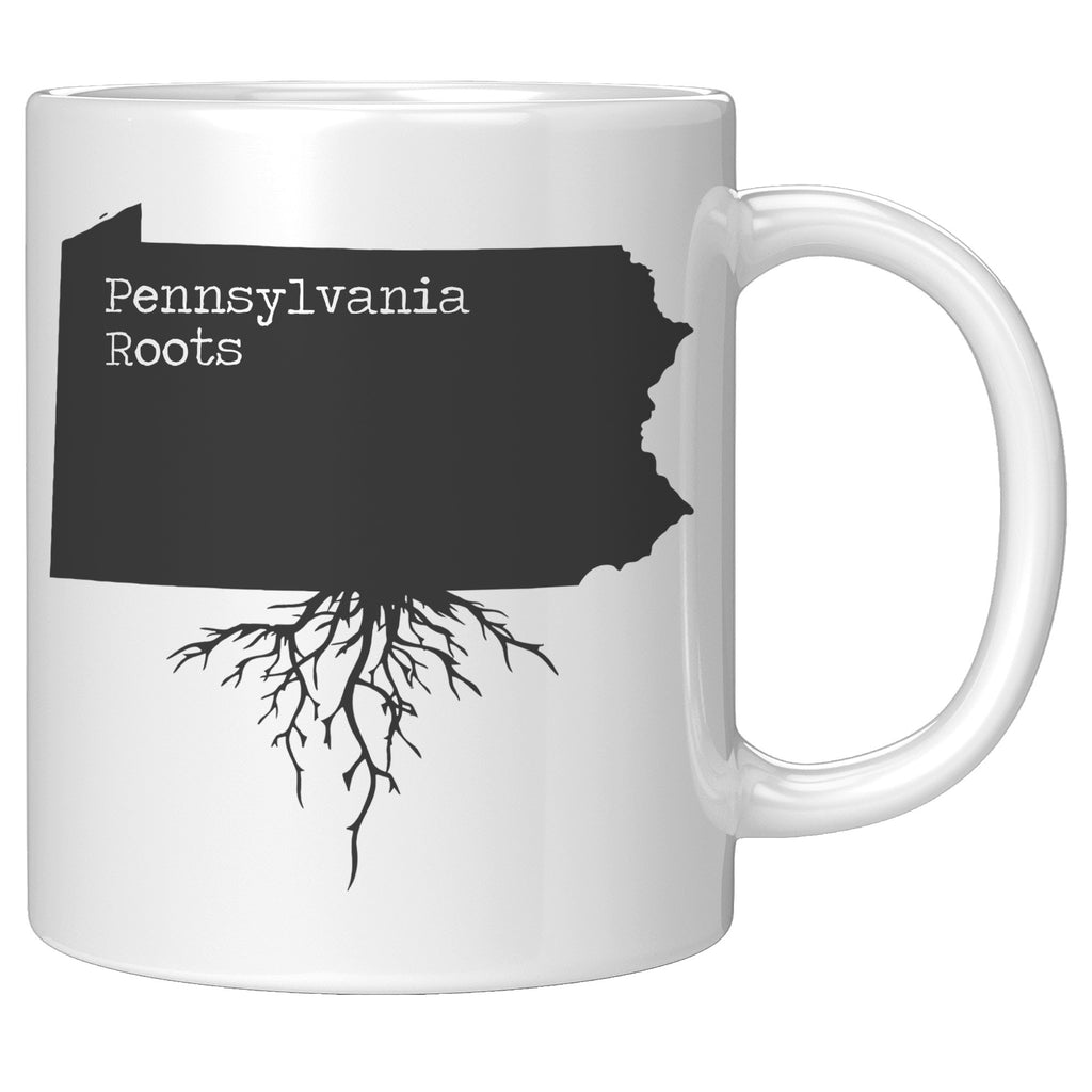 11oz White Mug - Pennsylvania Roots