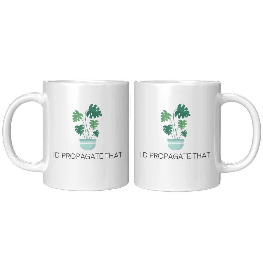 11oz White Mug - Propagate That