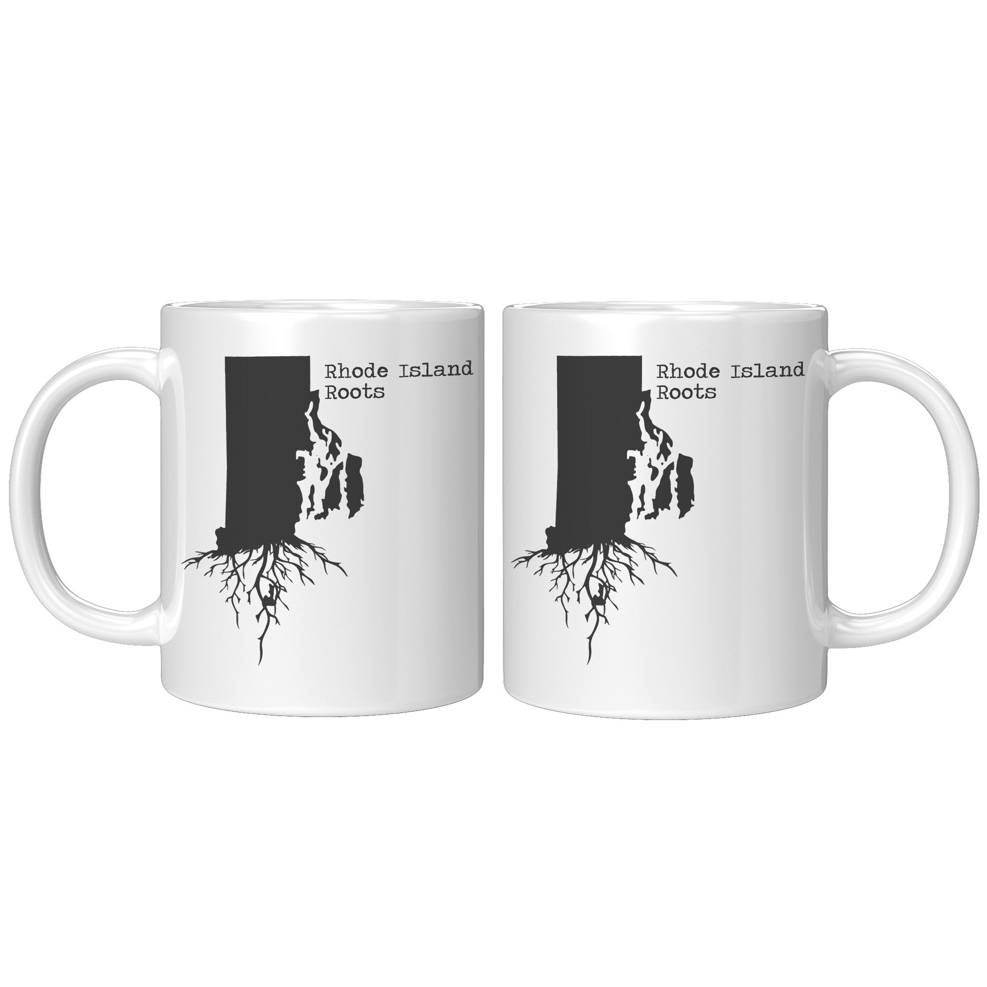 11oz White Mug - Rhode Island Roots