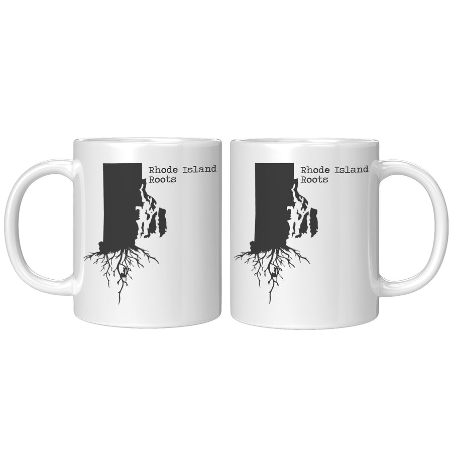 11oz White Mug - Rhode Island Roots