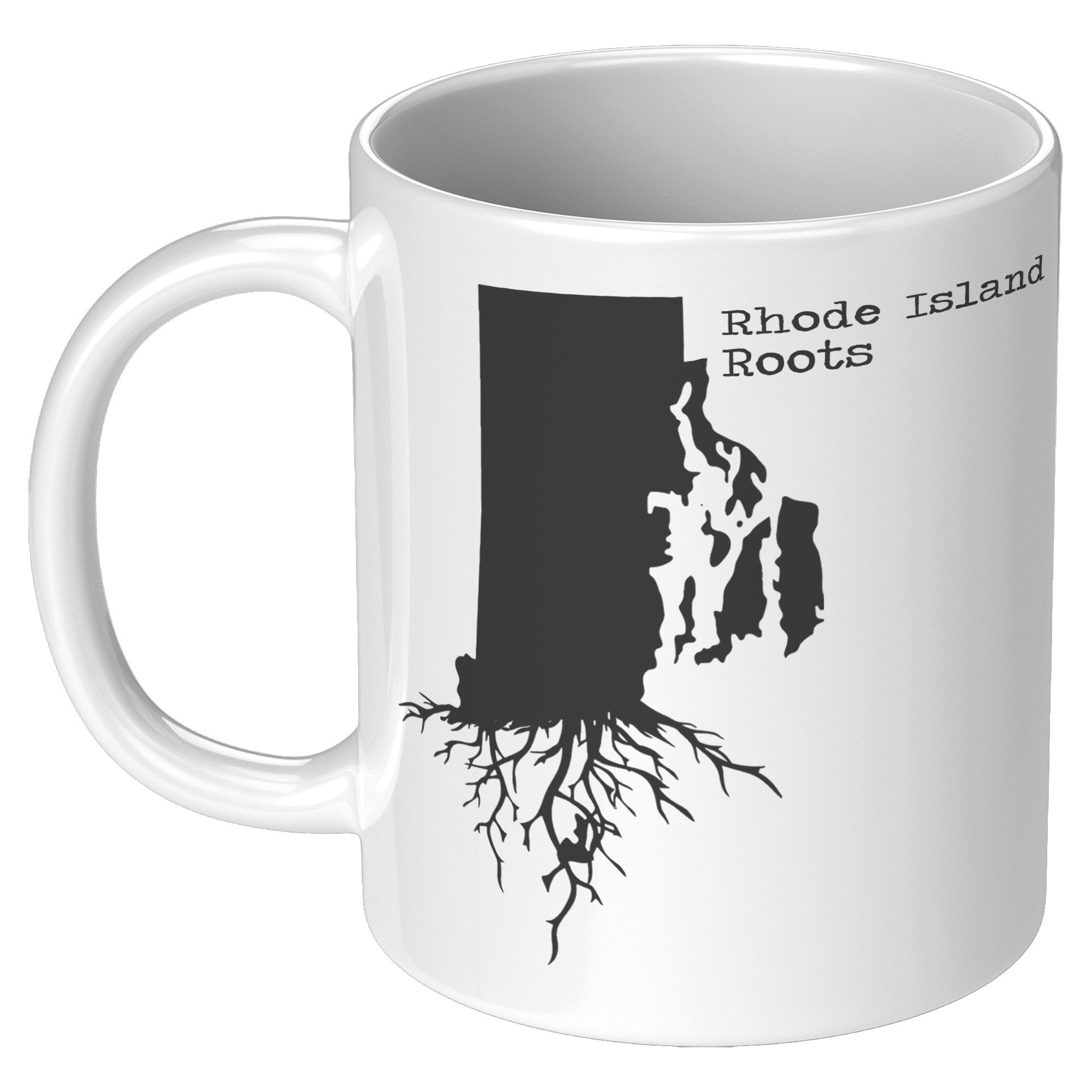 11oz White Mug - Rhode Island Roots
