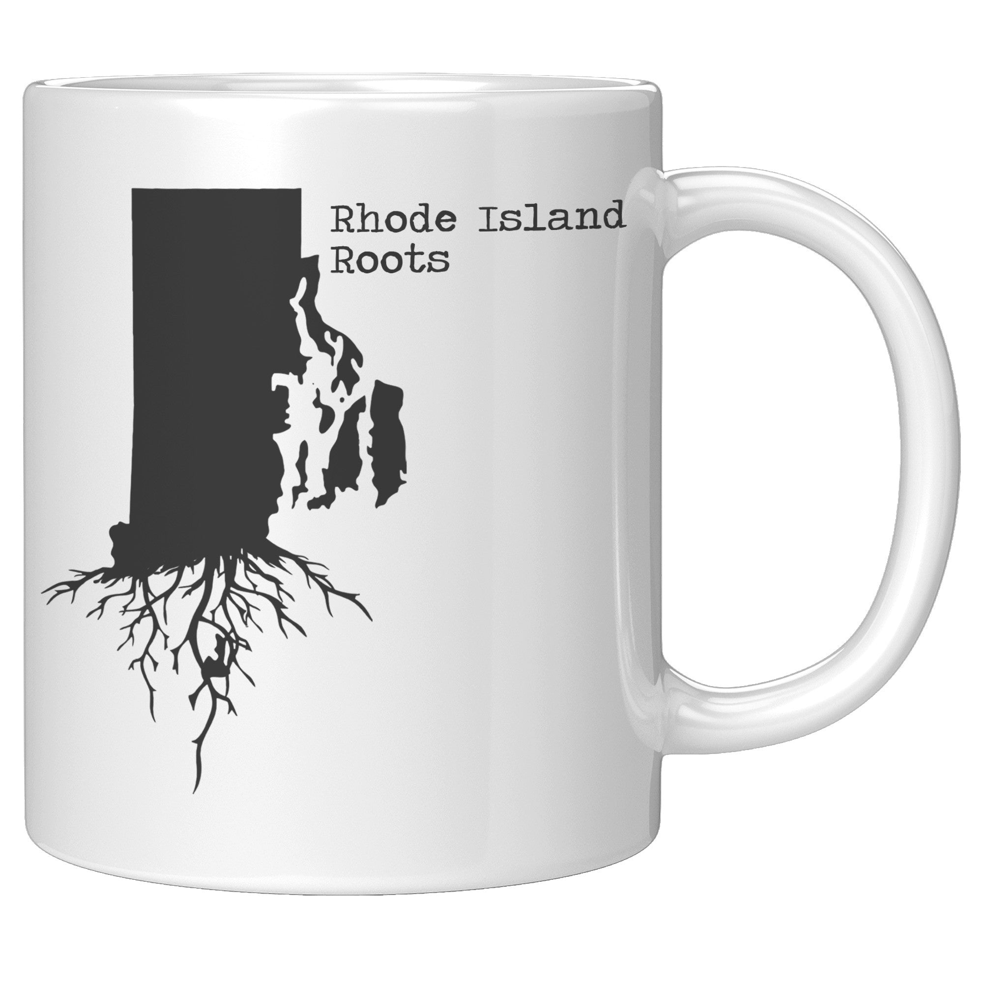 11oz White Mug - Rhode Island Roots