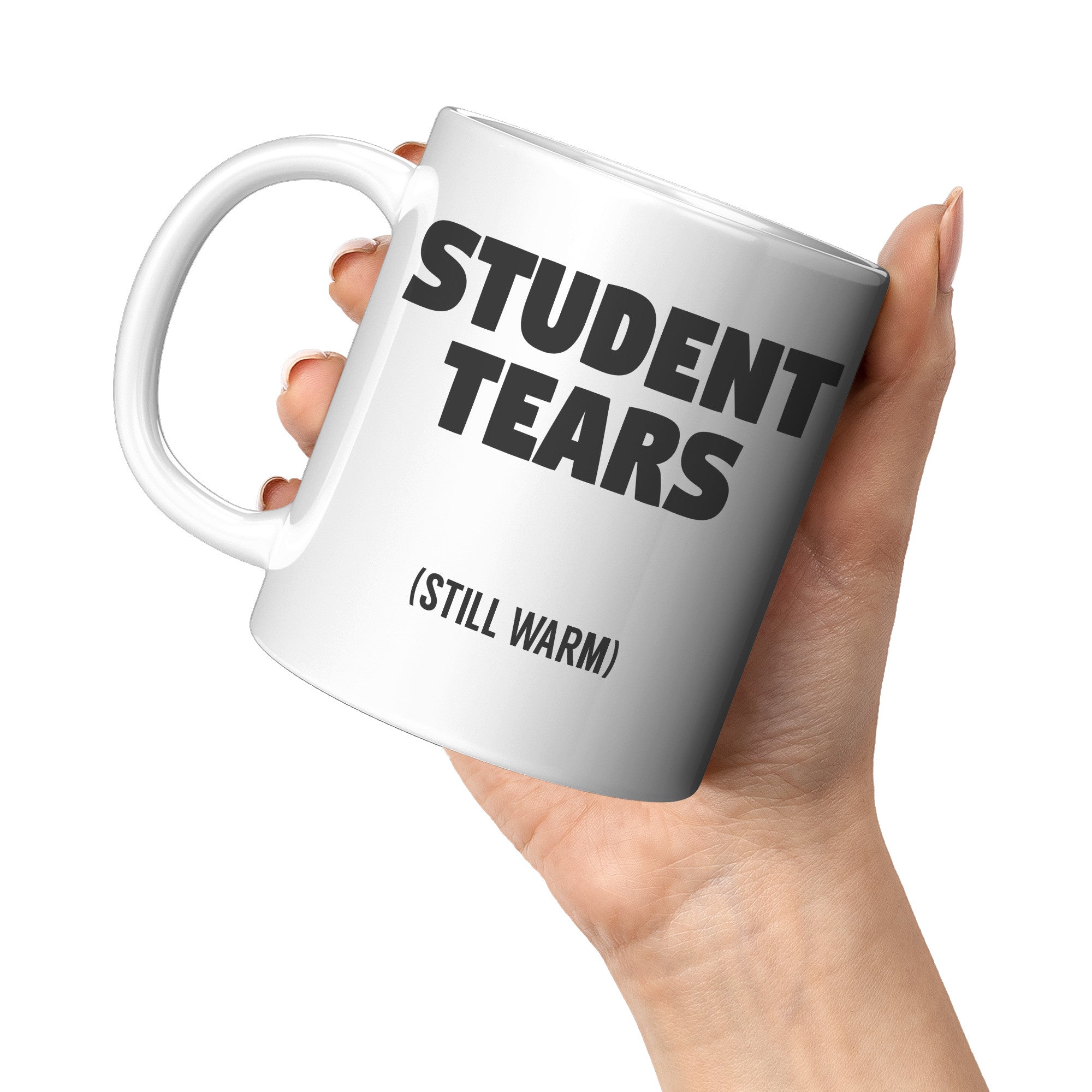 11oz White Mug - Student Tears
