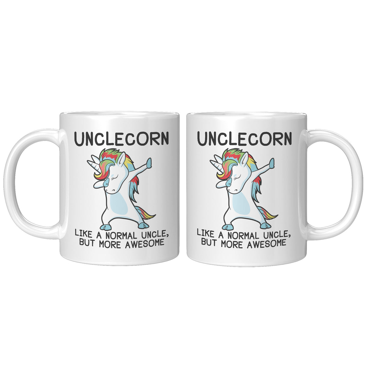 11oz White Mug - Unclecorn