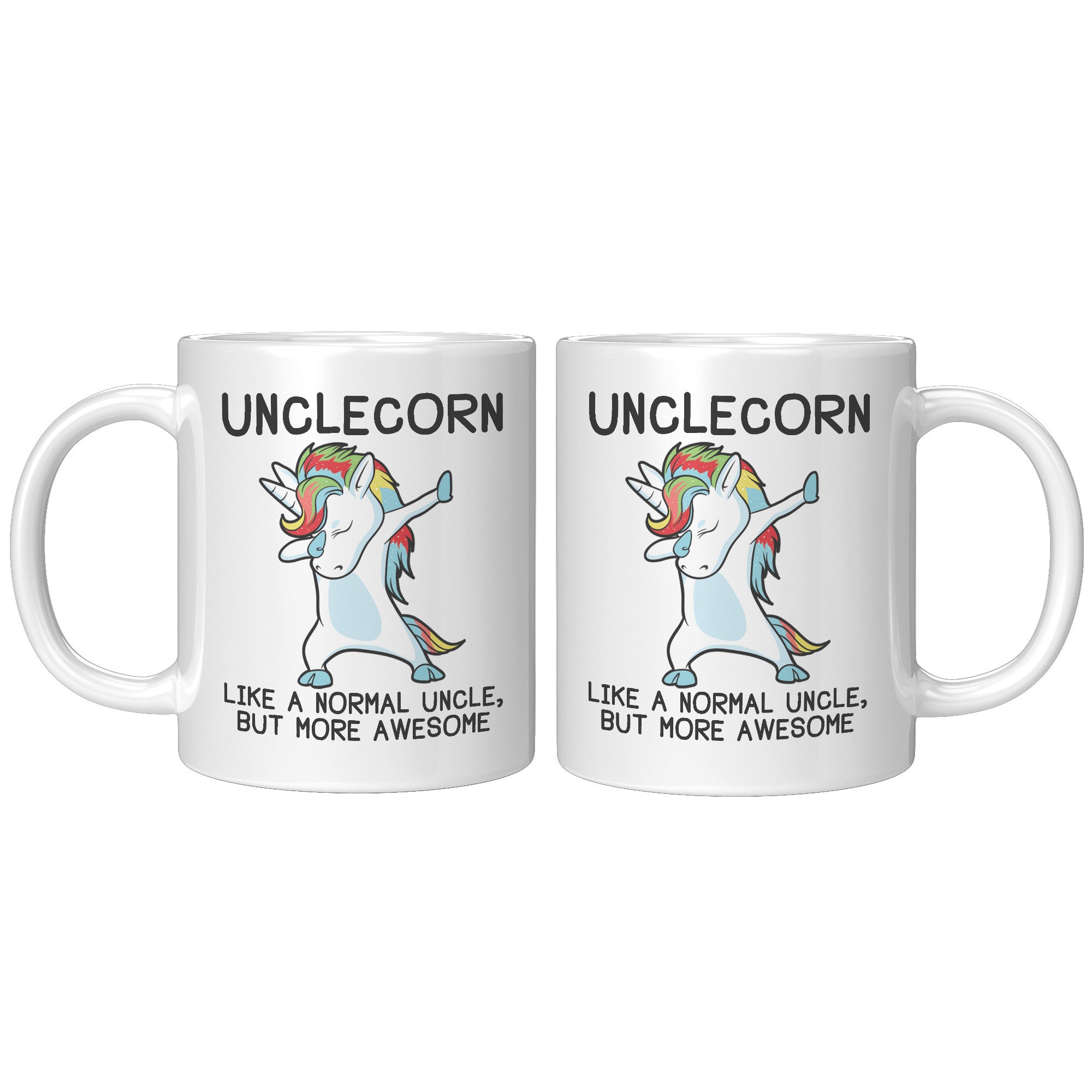 11oz White Mug - Unclecorn