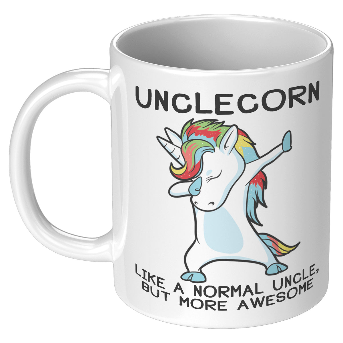 11oz White Mug - Unclecorn