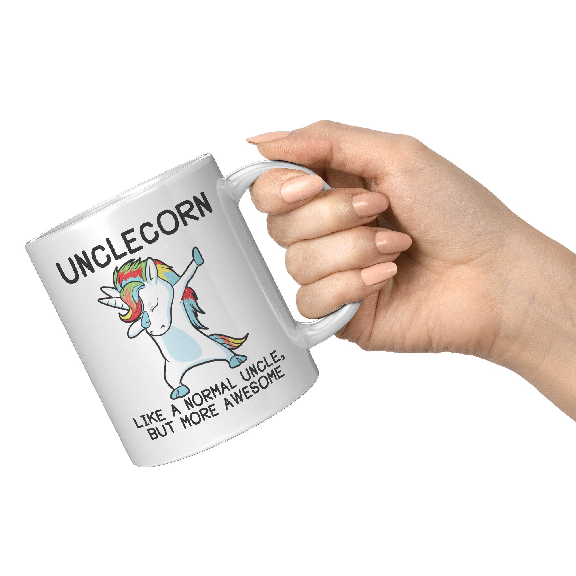 11oz White Mug - Unclecorn