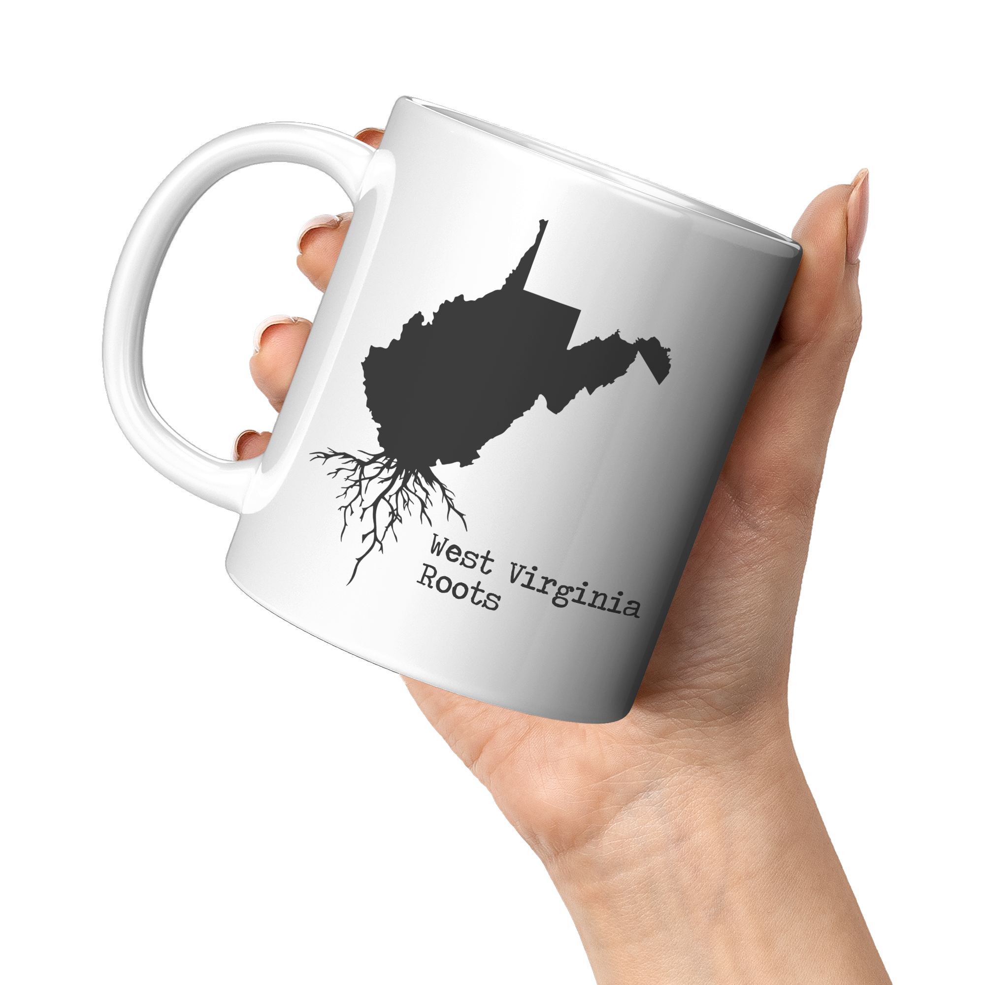11oz_White_Mug_-_West_Virginia_Roots_11oz_White_LH_Model_Mockup.png_15397402