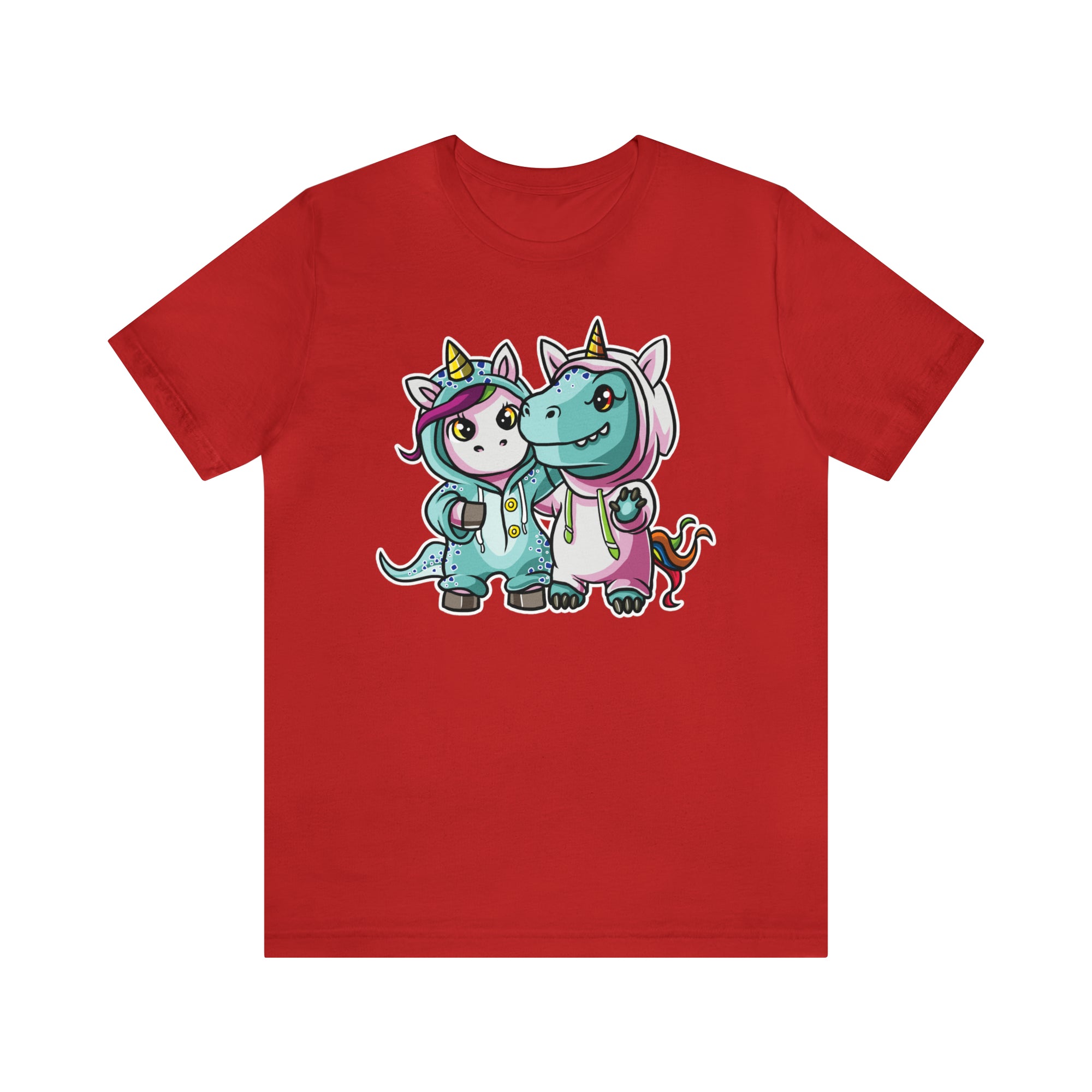 Unicorn T-Rex Costume TShirtSon UK