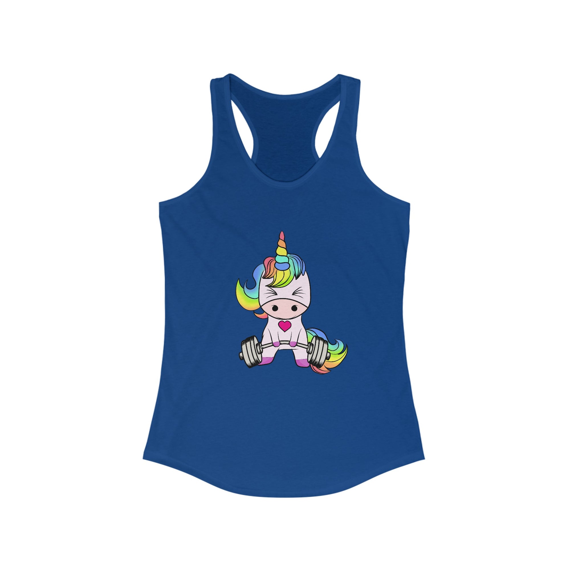 Unicorn Weightlifting Women's Ideal Racerback Tank