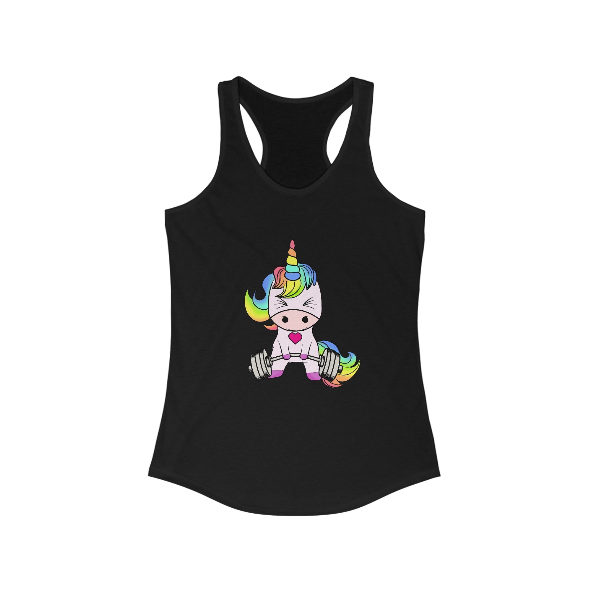 Unicorn Weightlifting Women's Ideal Racerback Tank