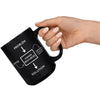 15OZ BLACK MUG - Problem Solved Human Resources Mug