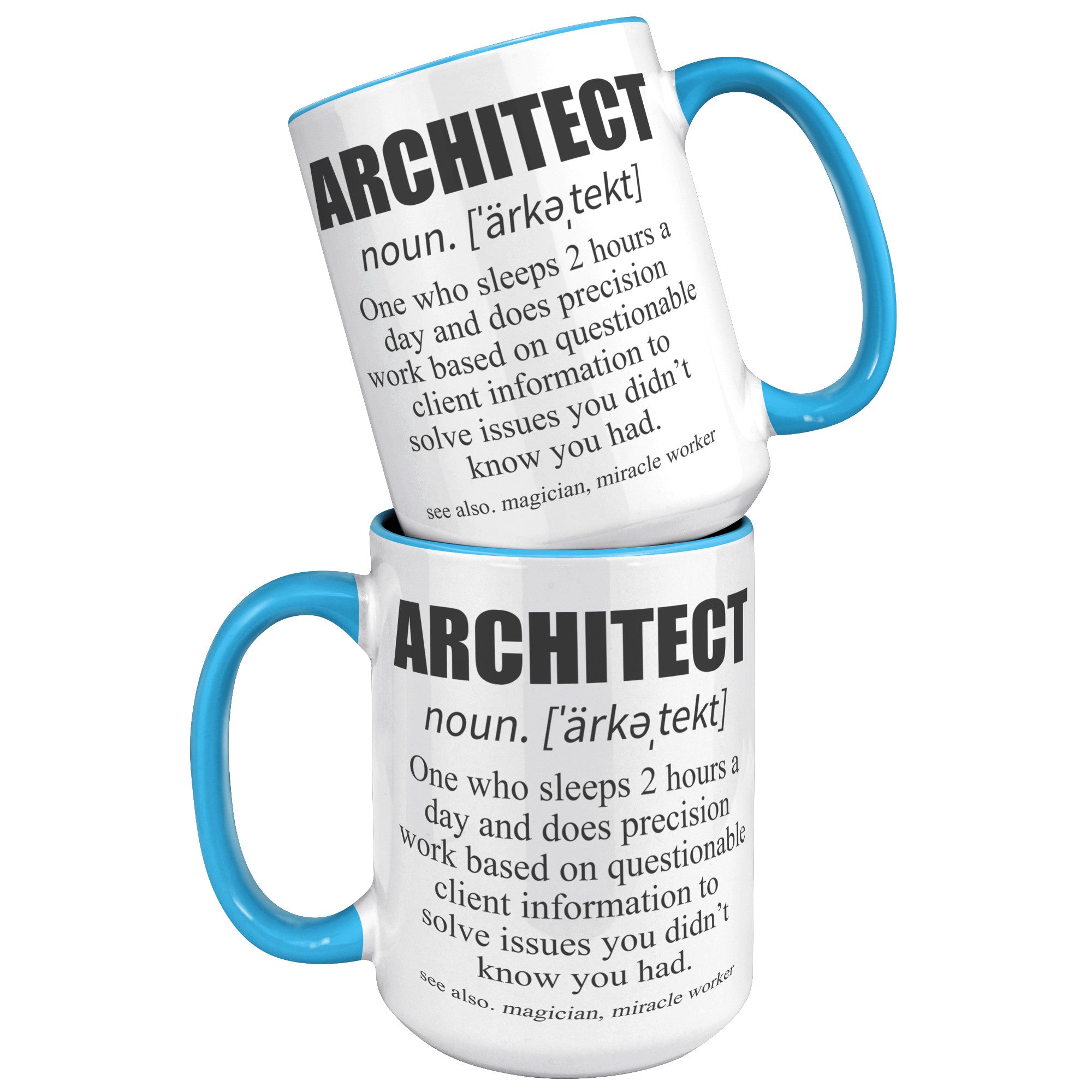 15oz Accent Mug - Architect Definition