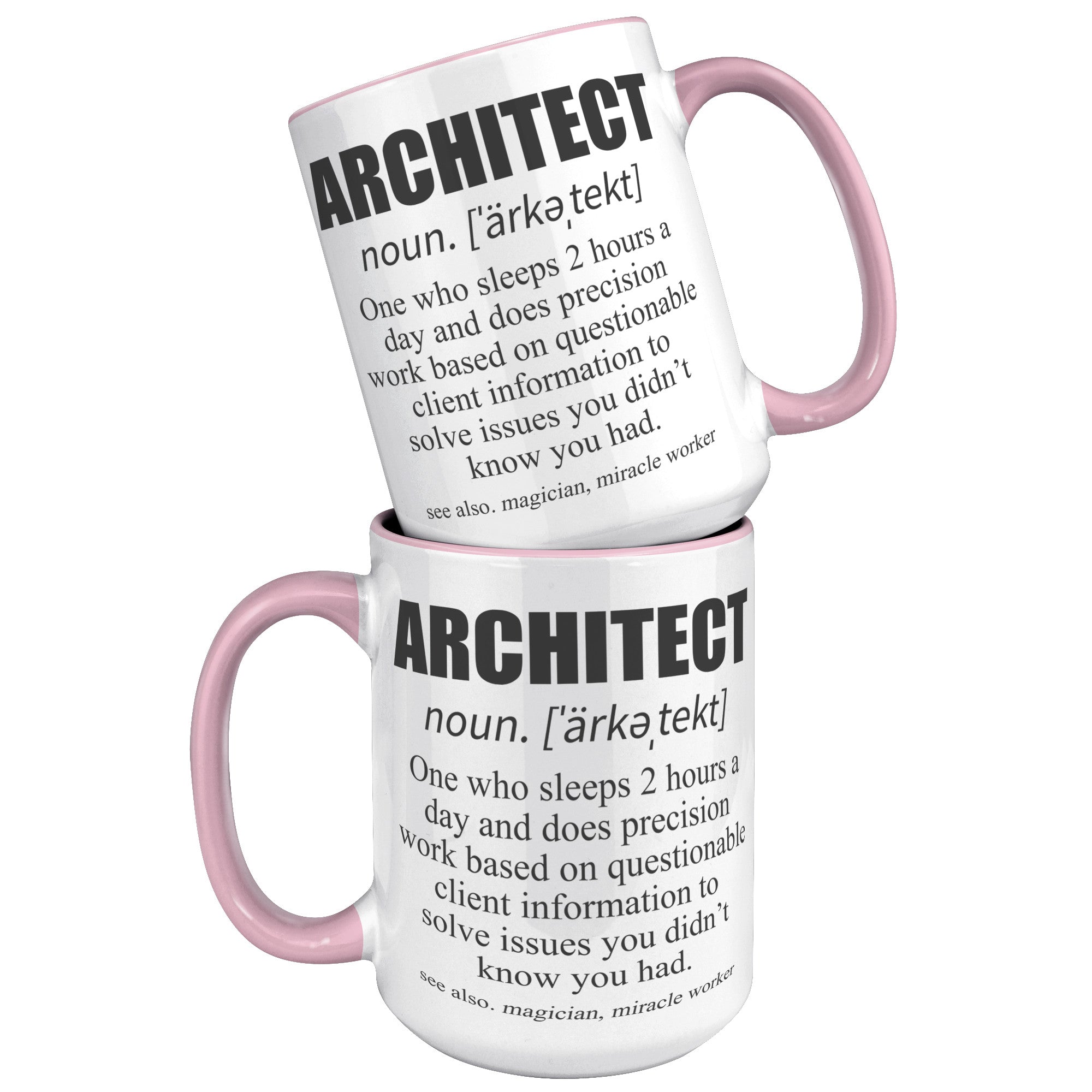 15oz Accent Mug - Architect Definition