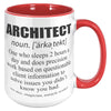 15oz Accent Mug - Architect Definition