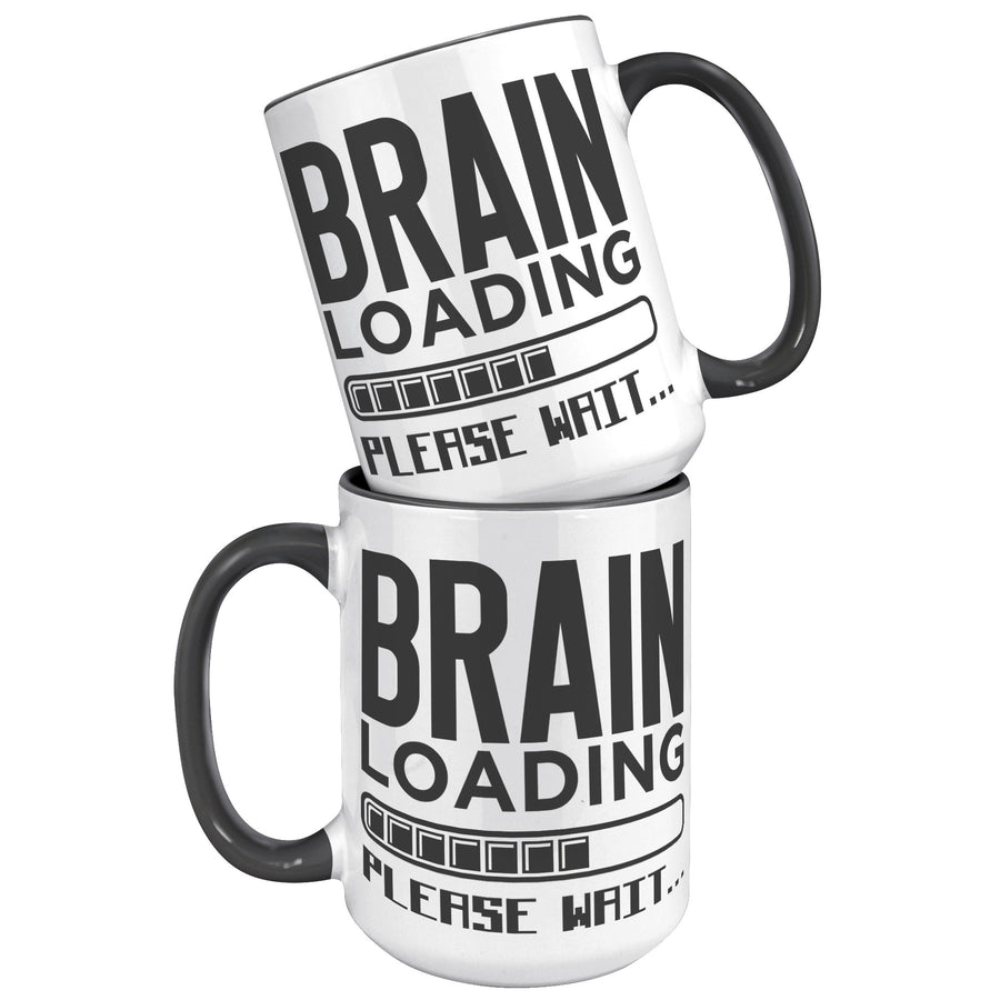 15oz Accent Mug - Brain Loading