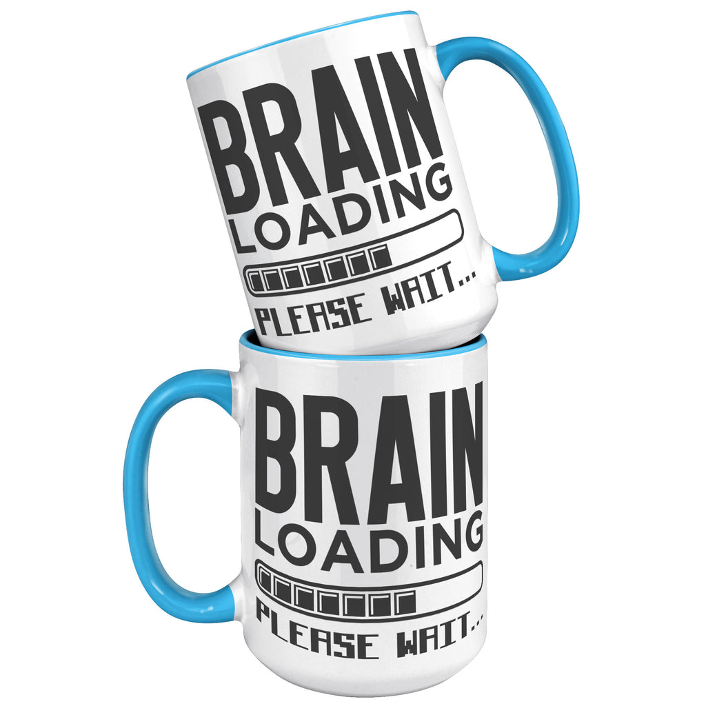 15oz Accent Mug - Brain Loading