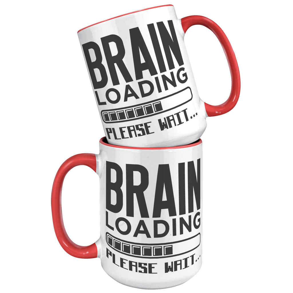 15oz Accent Mug - Brain Loading