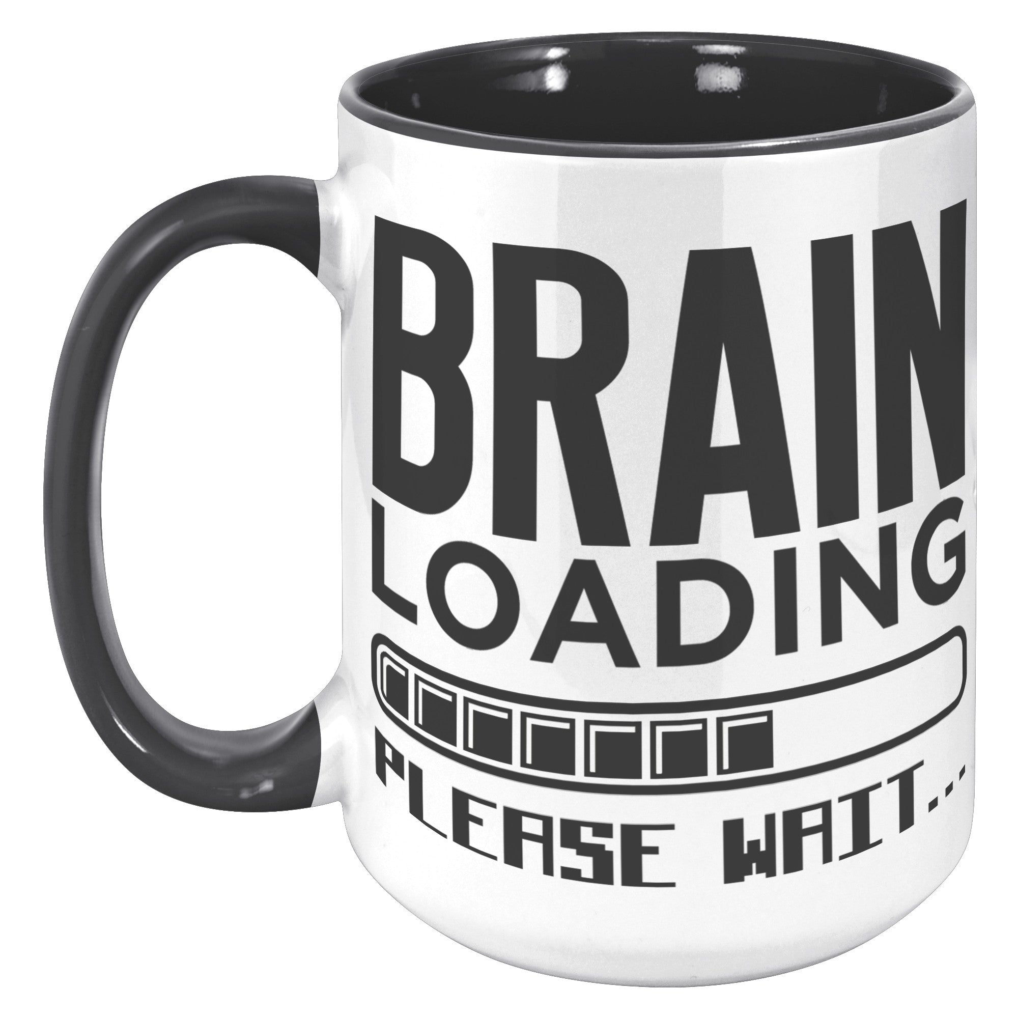 15oz Accent Mug - Brain Loading