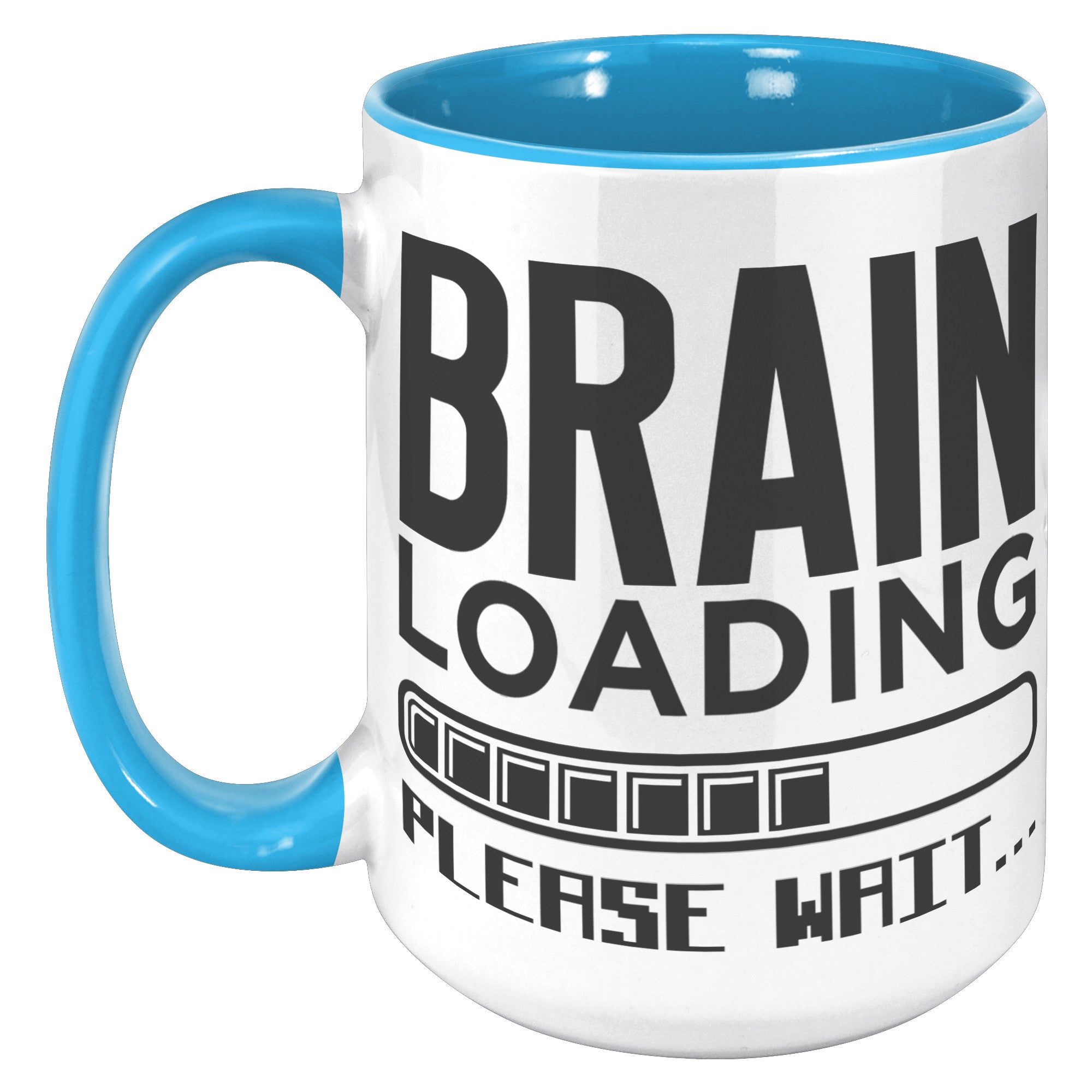 15oz Accent Mug - Brain Loading