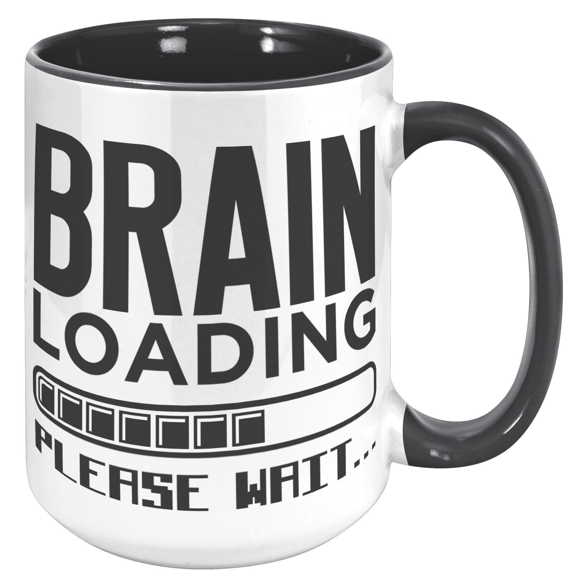15oz Accent Mug - Brain Loading