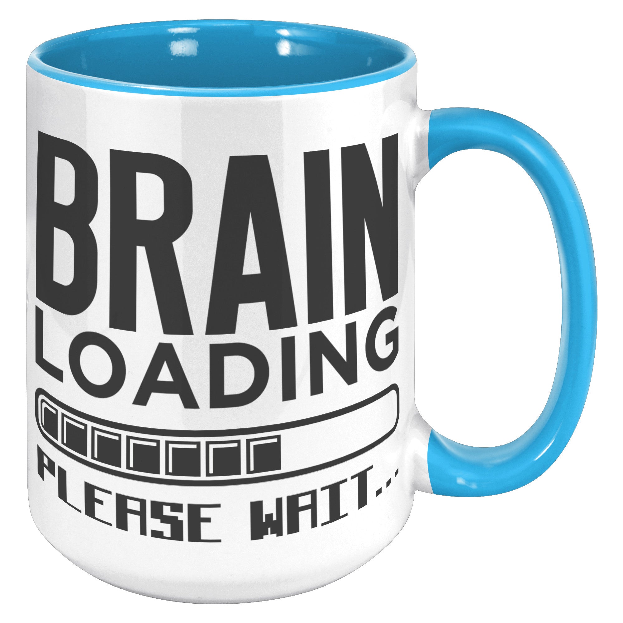 15oz Accent Mug - Brain Loading