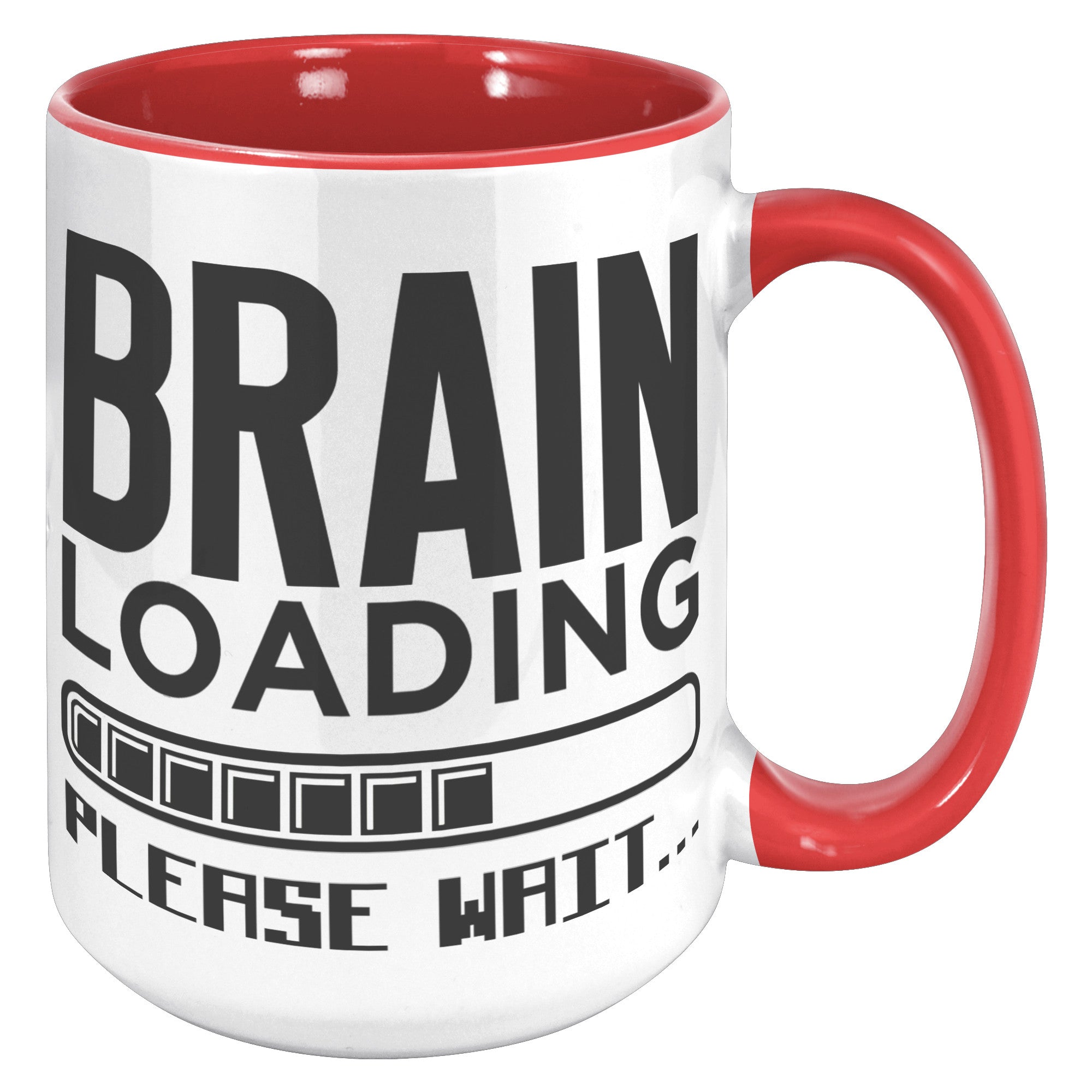 15oz Accent Mug - Brain Loading