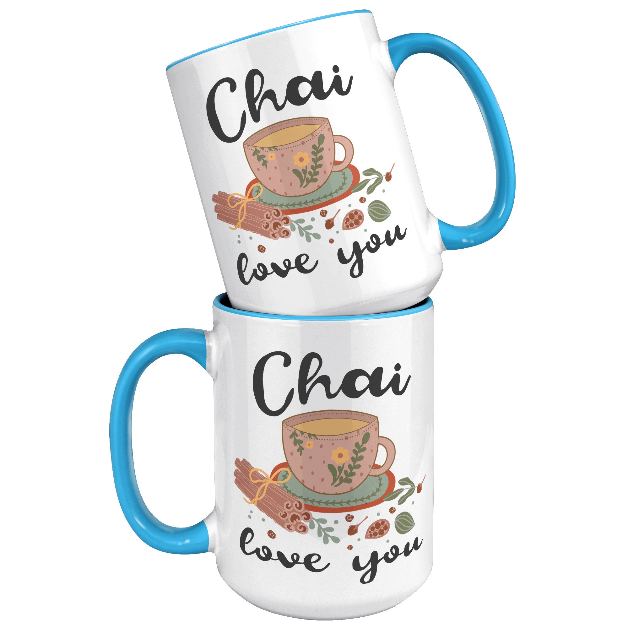 15oz Accent Mug - Chai Love You