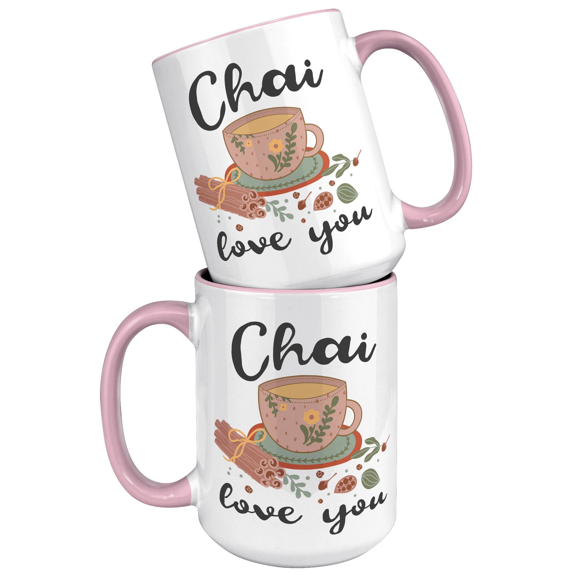 15oz Accent Mug - Chai Love You