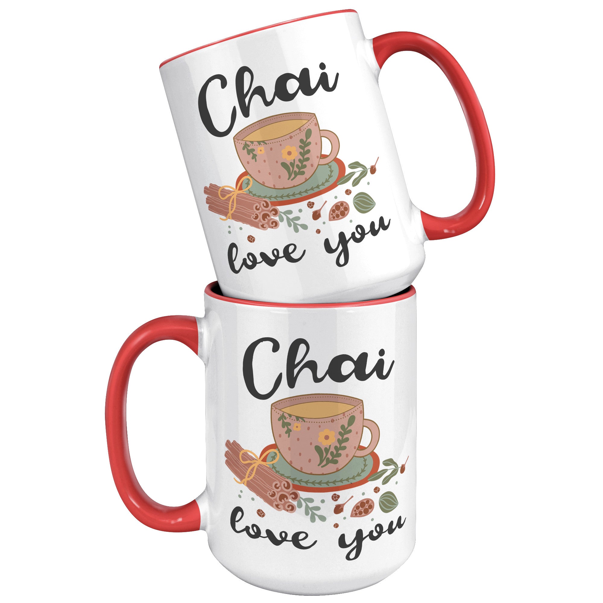 15oz Accent Mug - Chai Love You