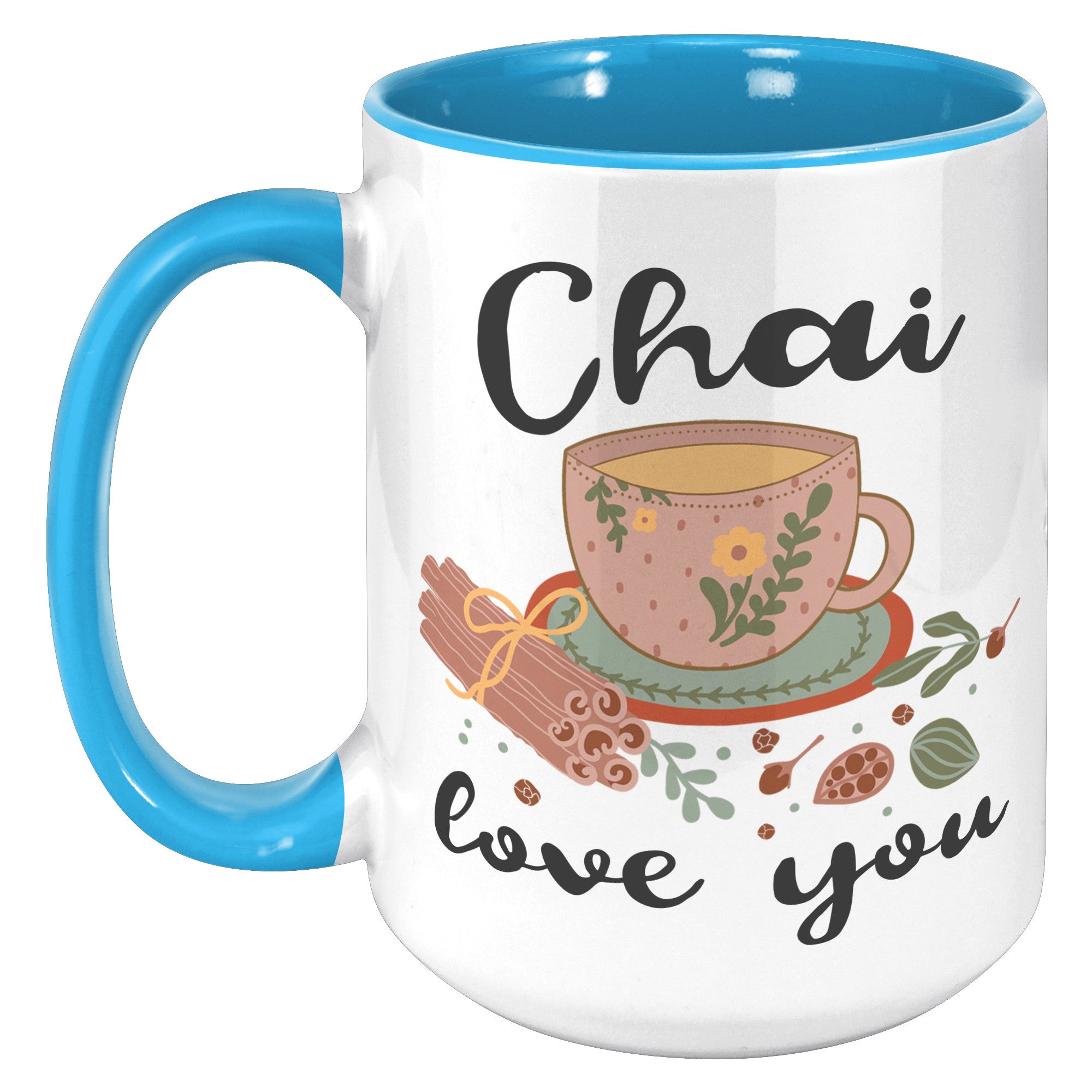 15oz Accent Mug - Chai Love You